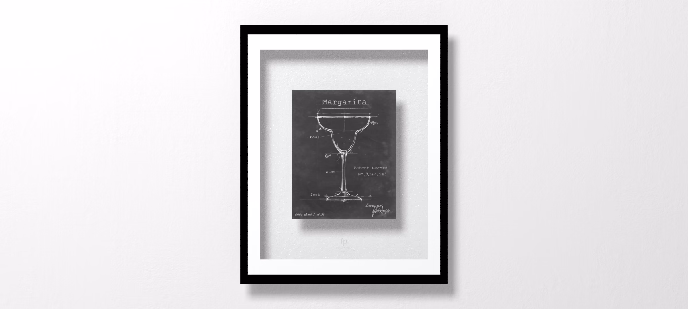 Barware Blueprint VI by Ethan Harper