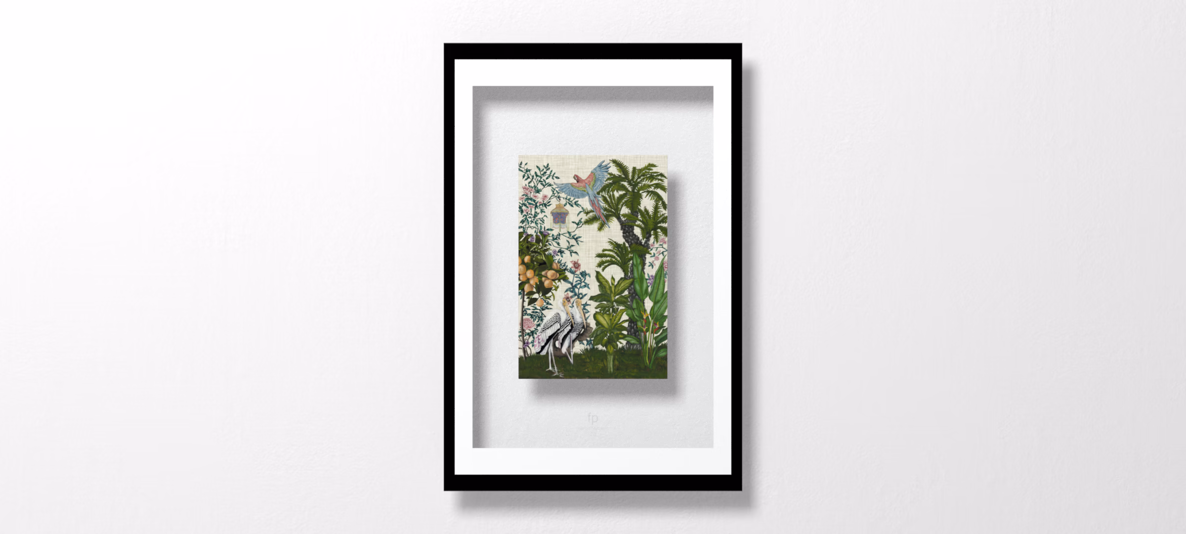 Paradis Chinoiserie II by Naomi McCavitt