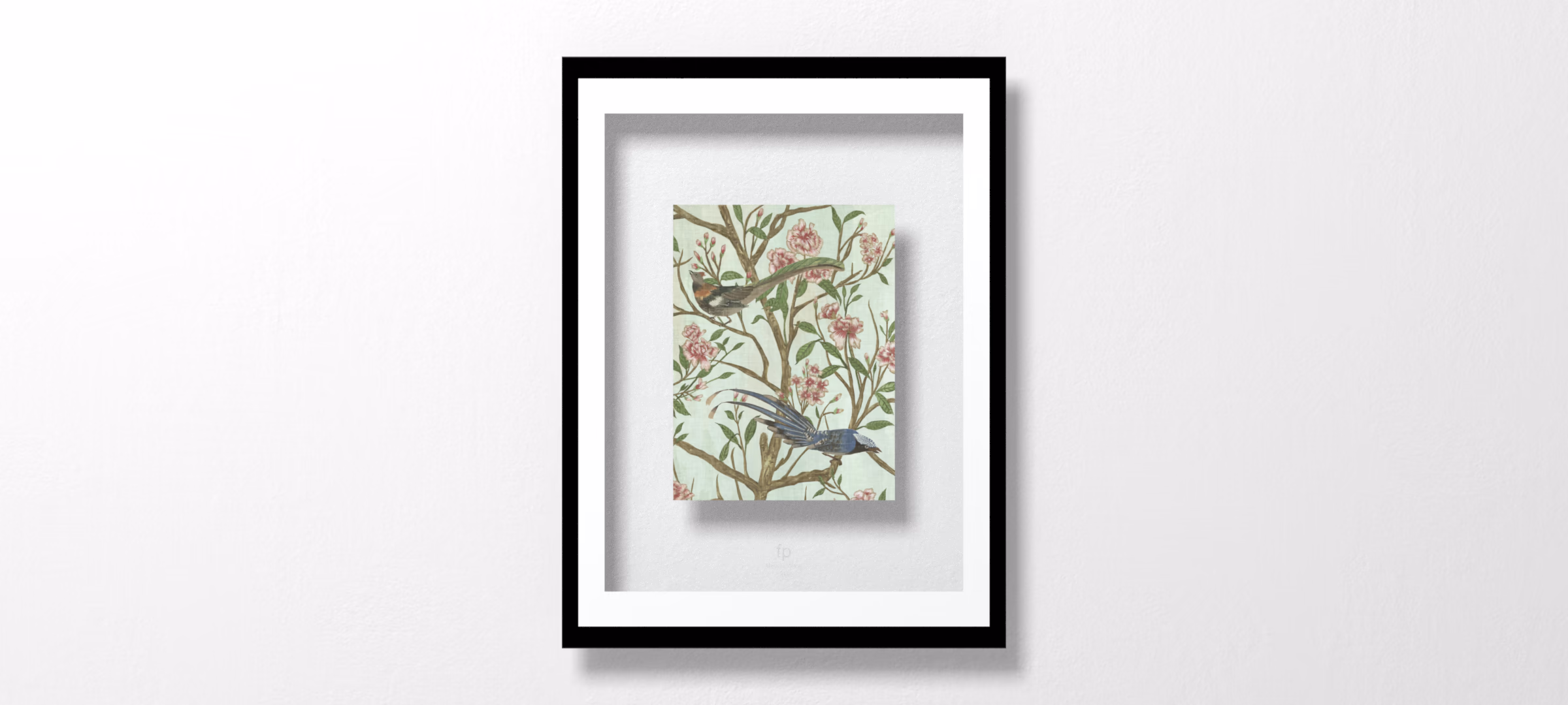 Delicate Chinoiserie II by Melissa Wang