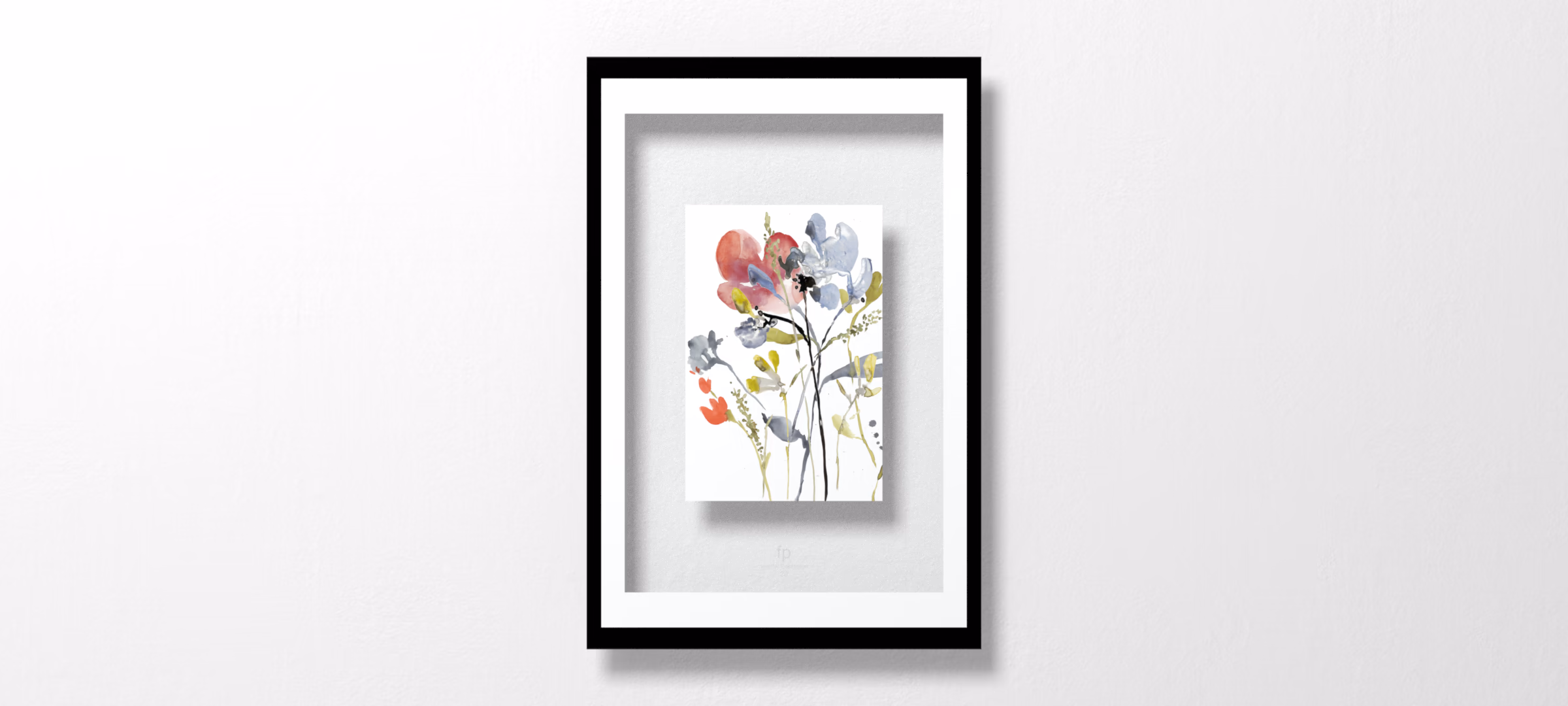Flower Overlay I by Jennifer Goldberger