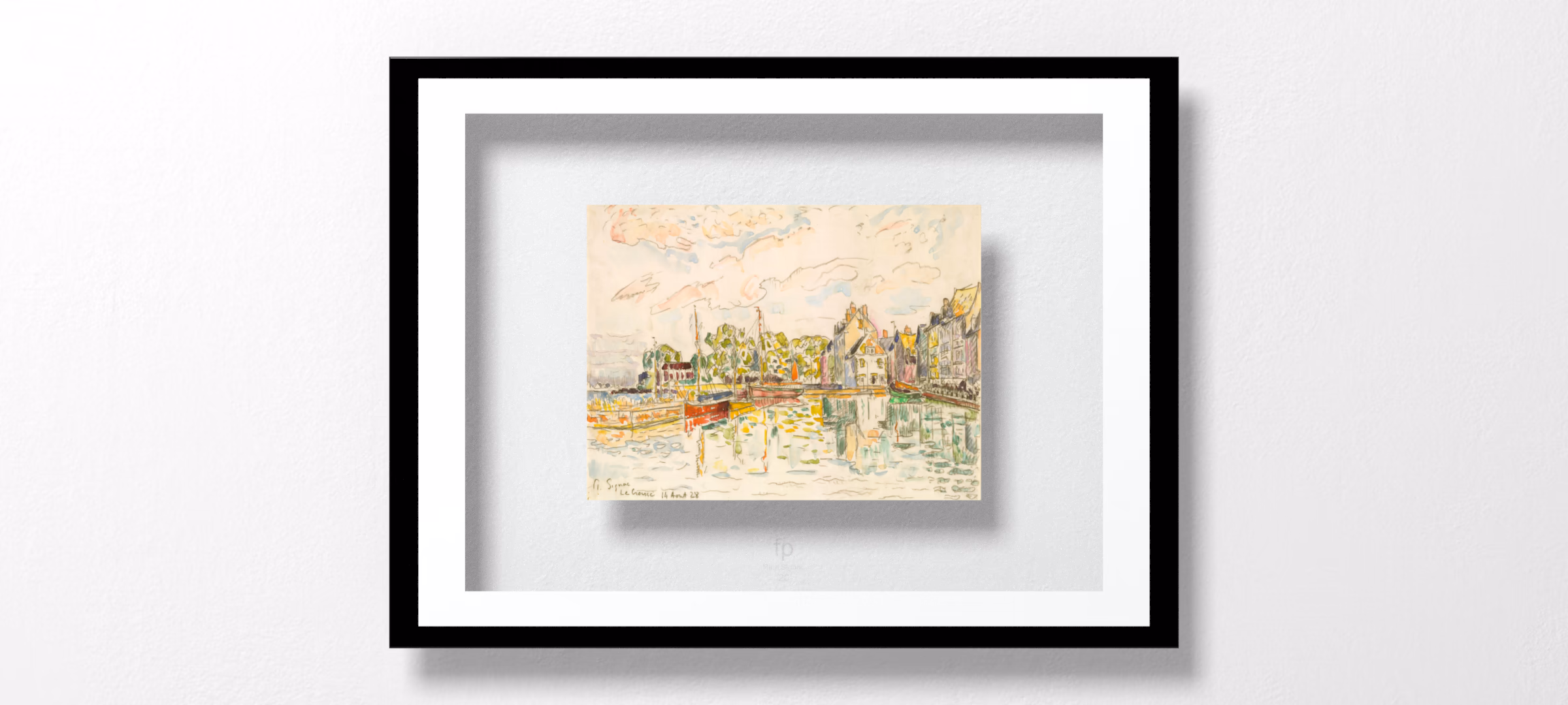 Le Croisic I by Paul Signac