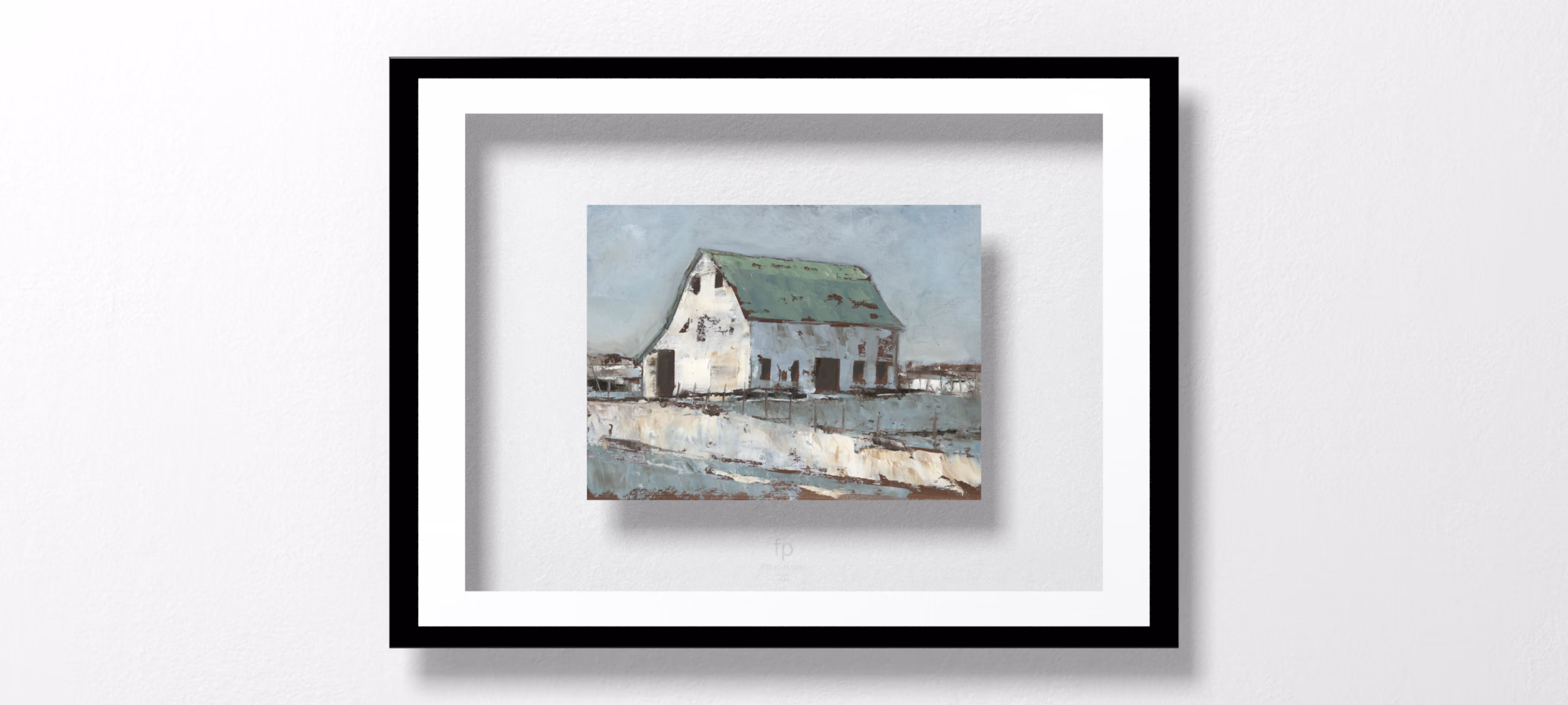 Plein Air Barn II by Ethan Harper