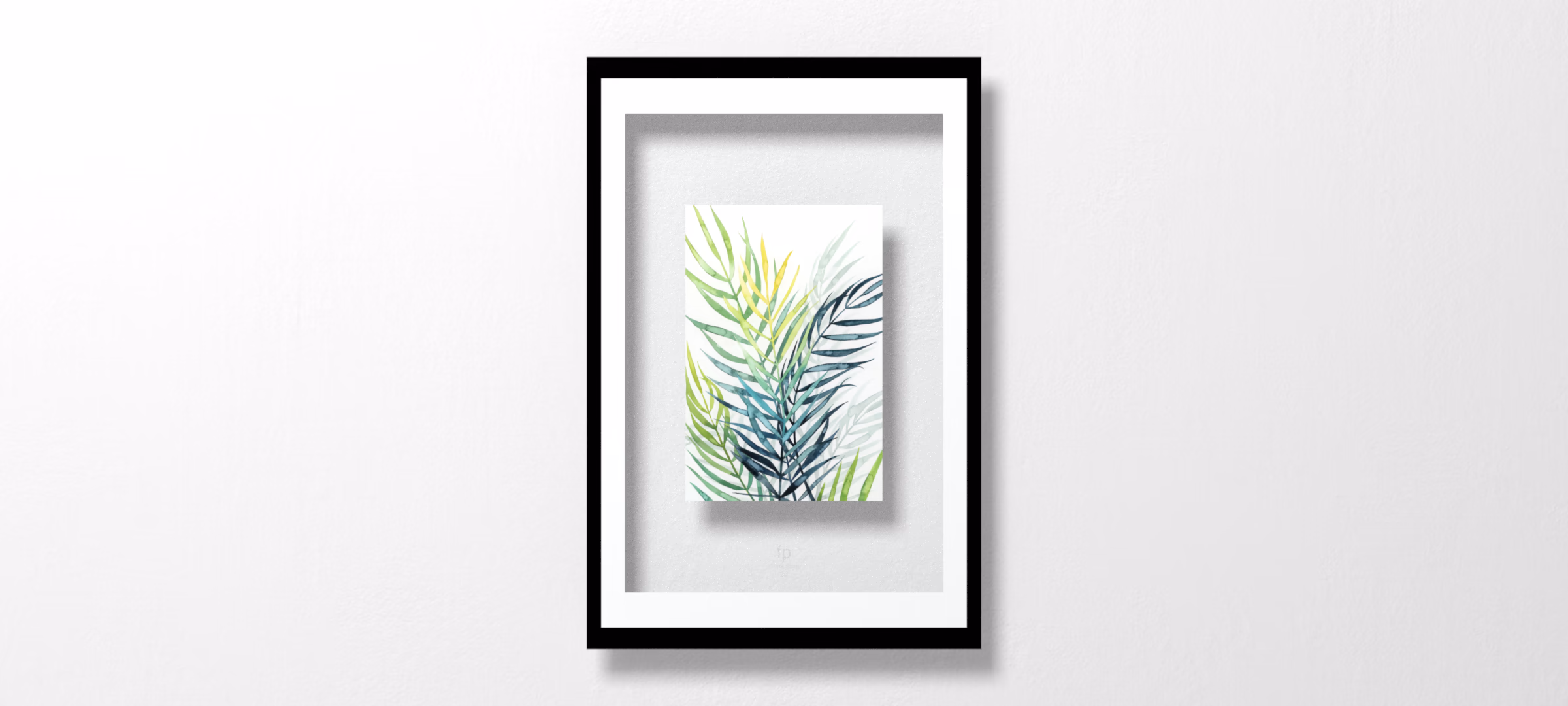 Sunset Palm Composition II by Grace Popp