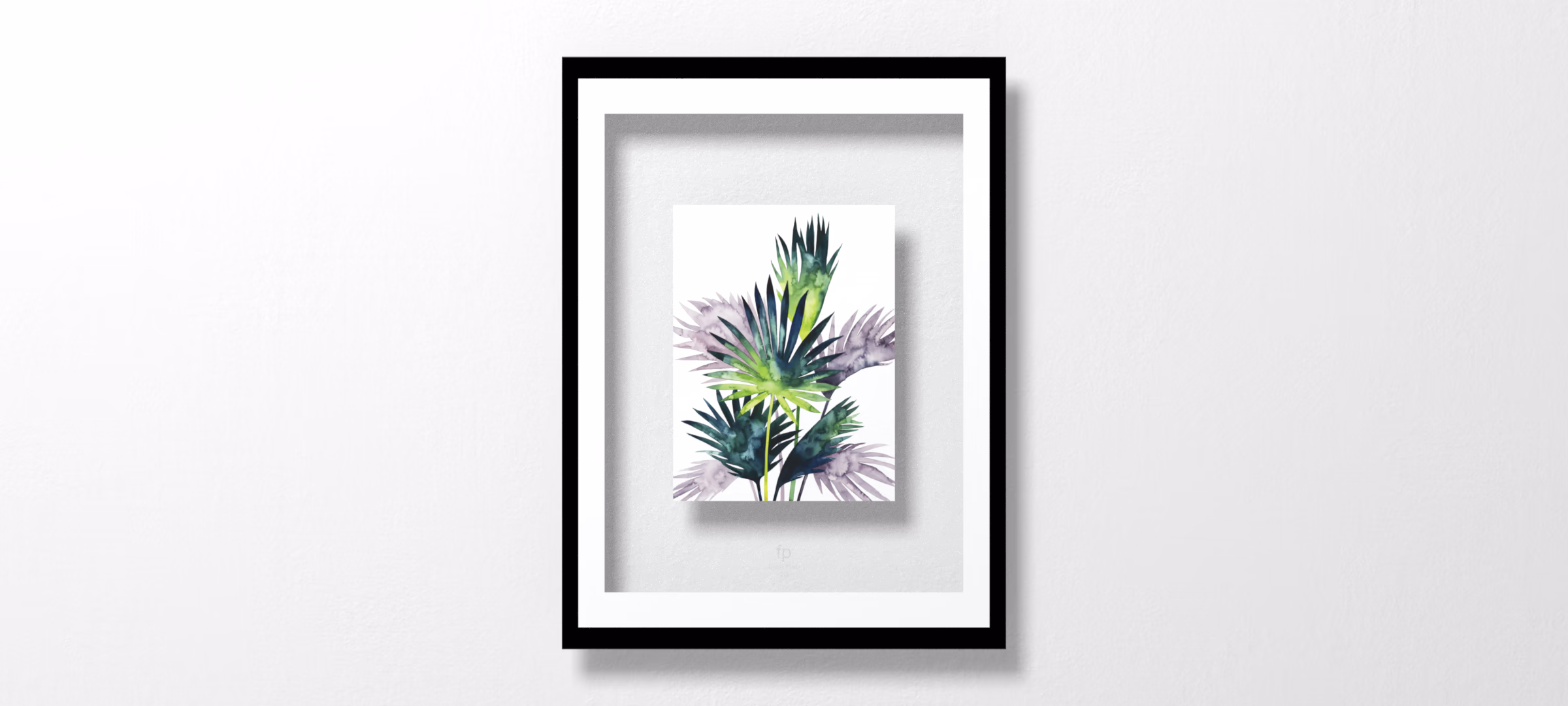 Twilight Palms III by Grace Popp
