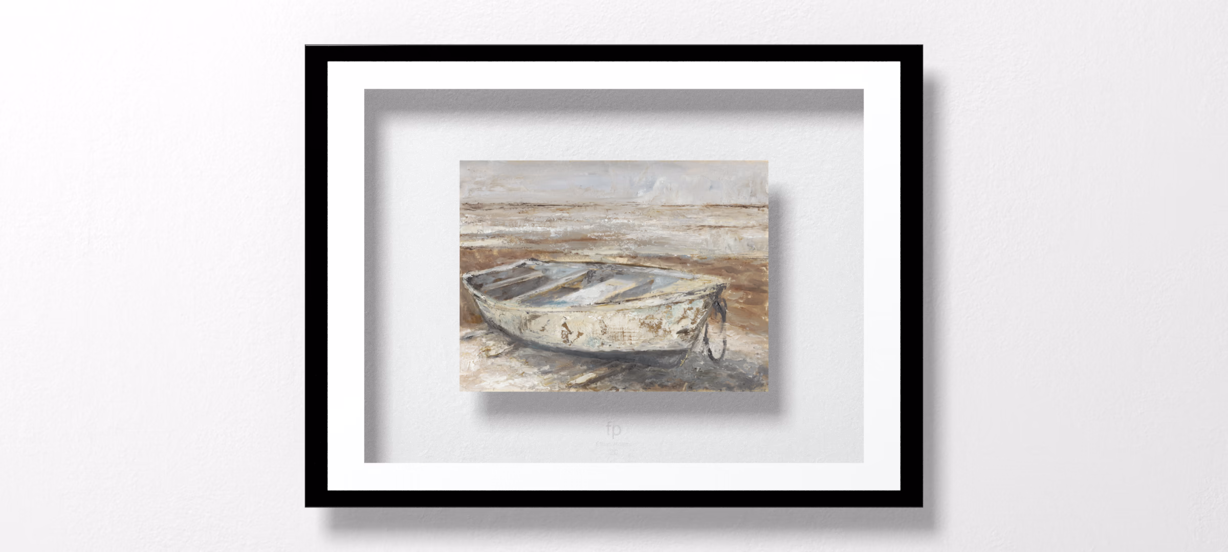 Weathered Rowboat I by Ethan Harper