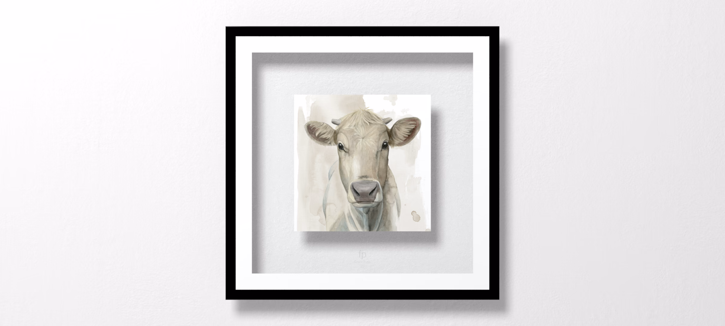 Prairie Bovine I by Grace Popp