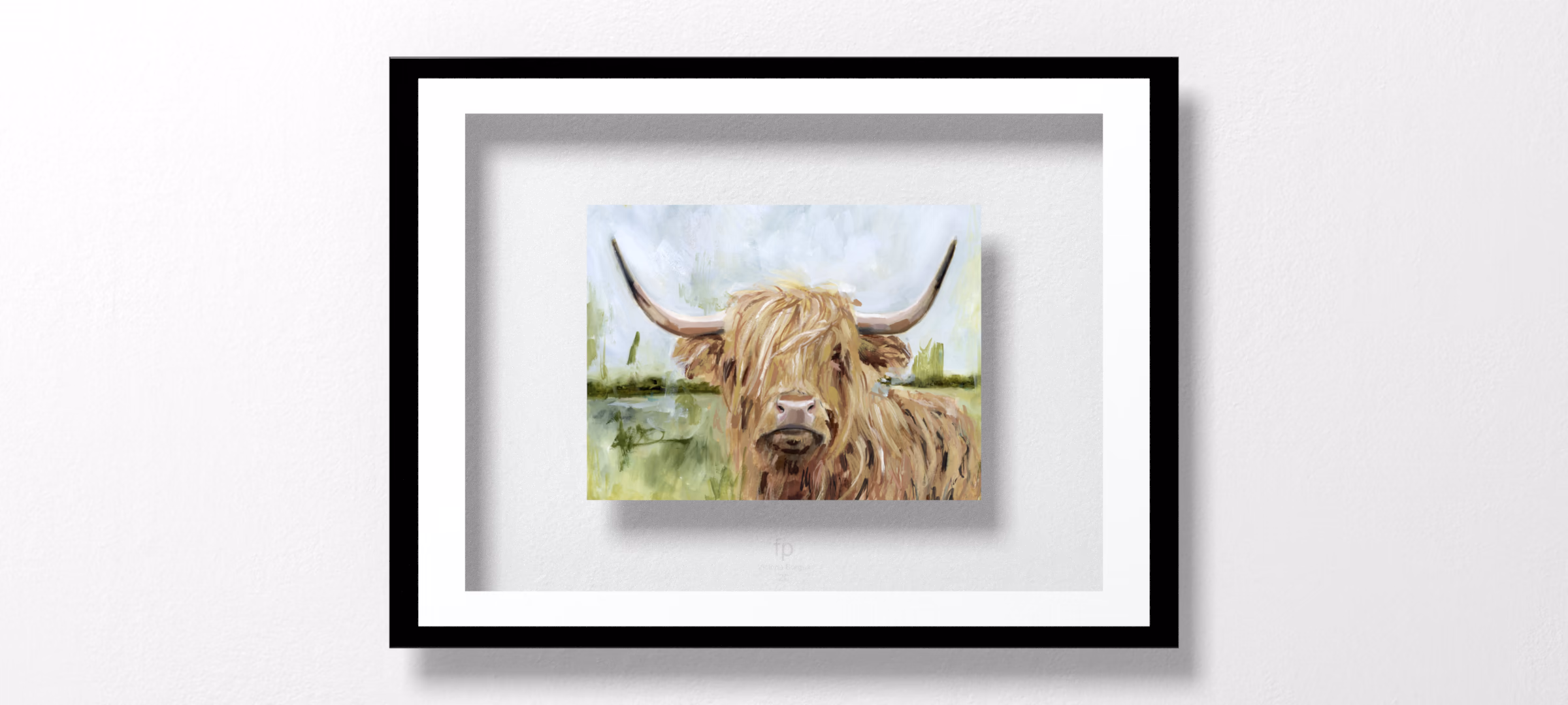 Highland Grazer I by Victoria Borges