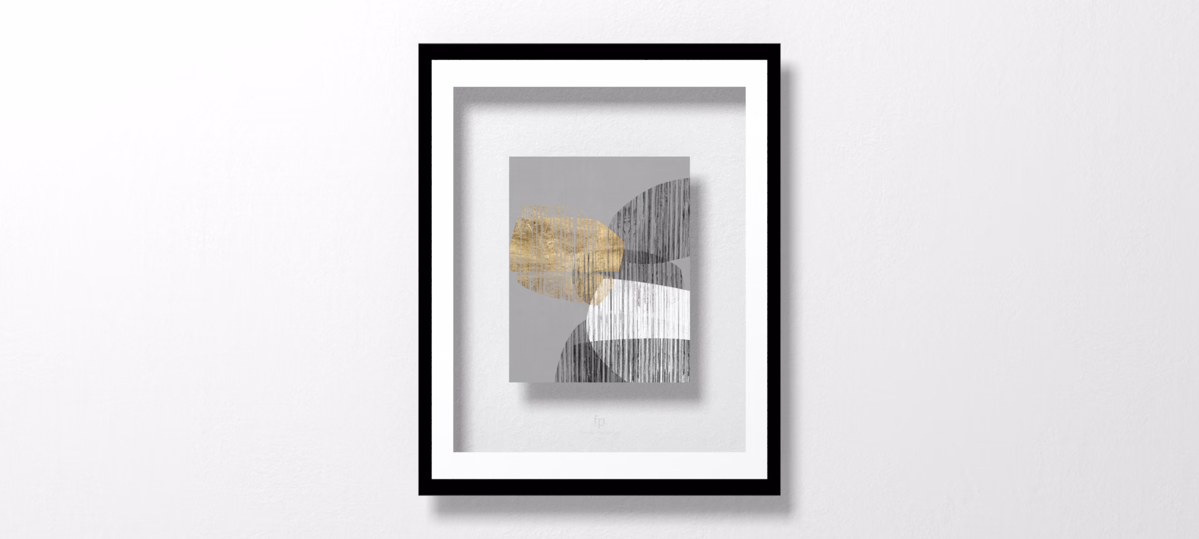 Adjacent Shapes I by Jennifer Goldberger