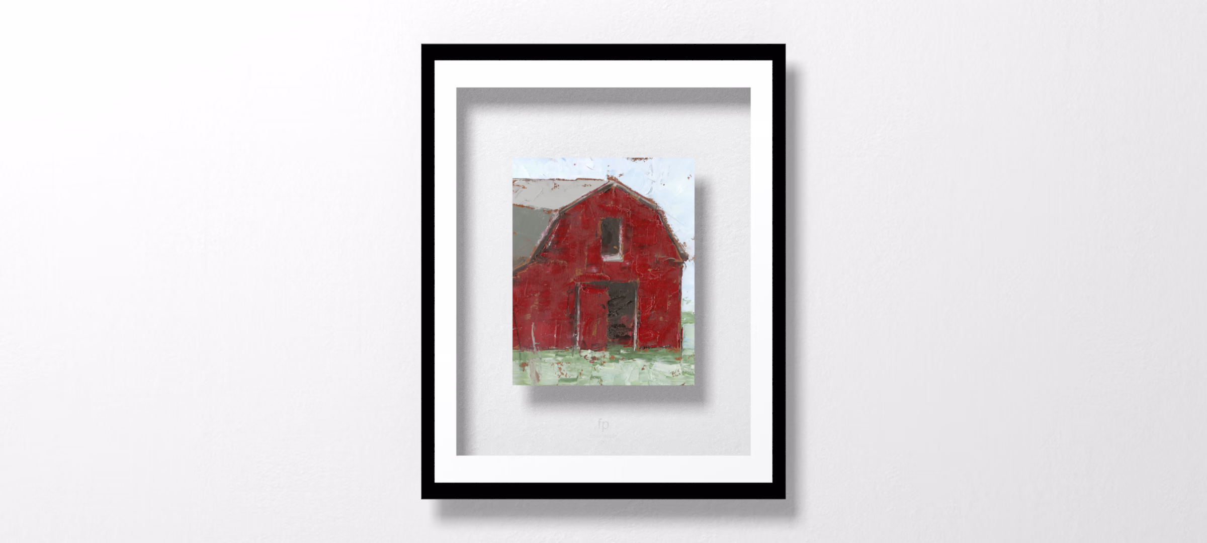 Big Red Barn I by Ethan Harper