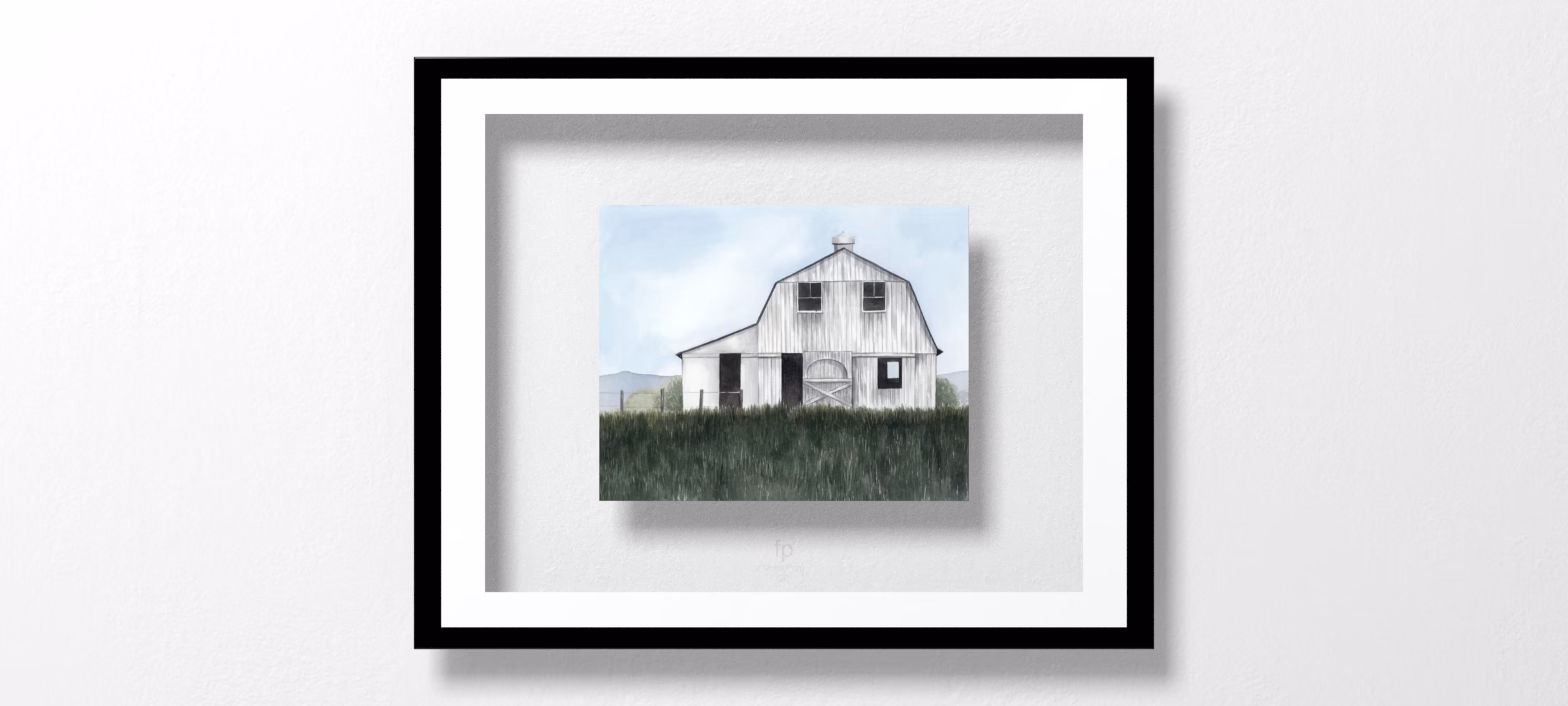 Bygone Barn II by Grace Popp