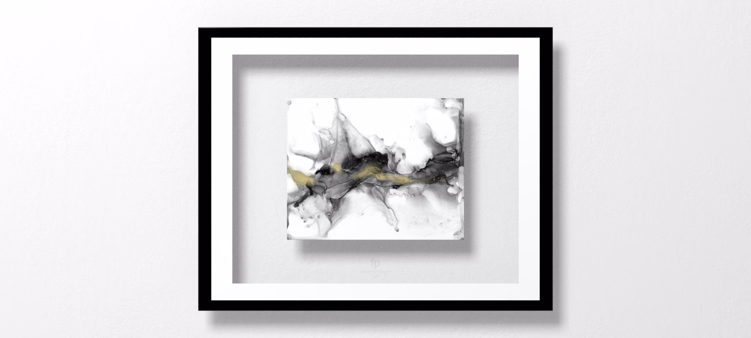 Golden Precipice I by Jennifer Goldberger