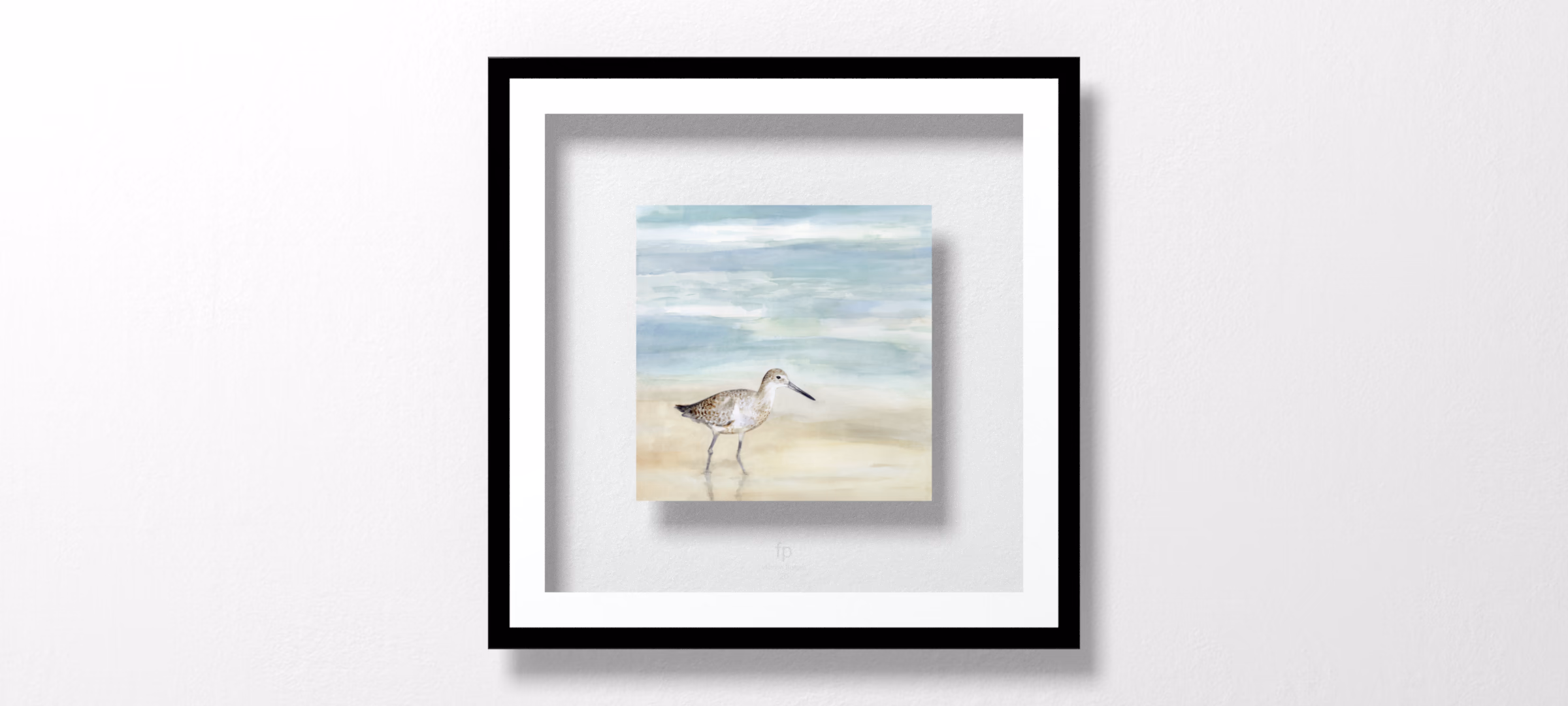Speckled Willet I by Victoria Borges