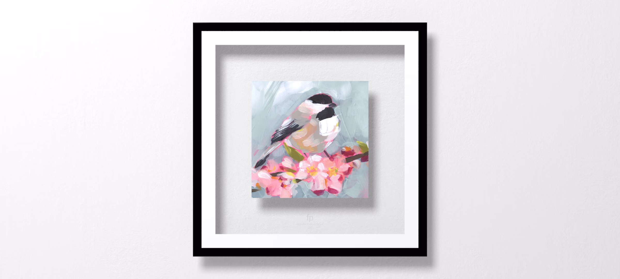 Brushstroke Bird II by Jennifer Paxton Parker