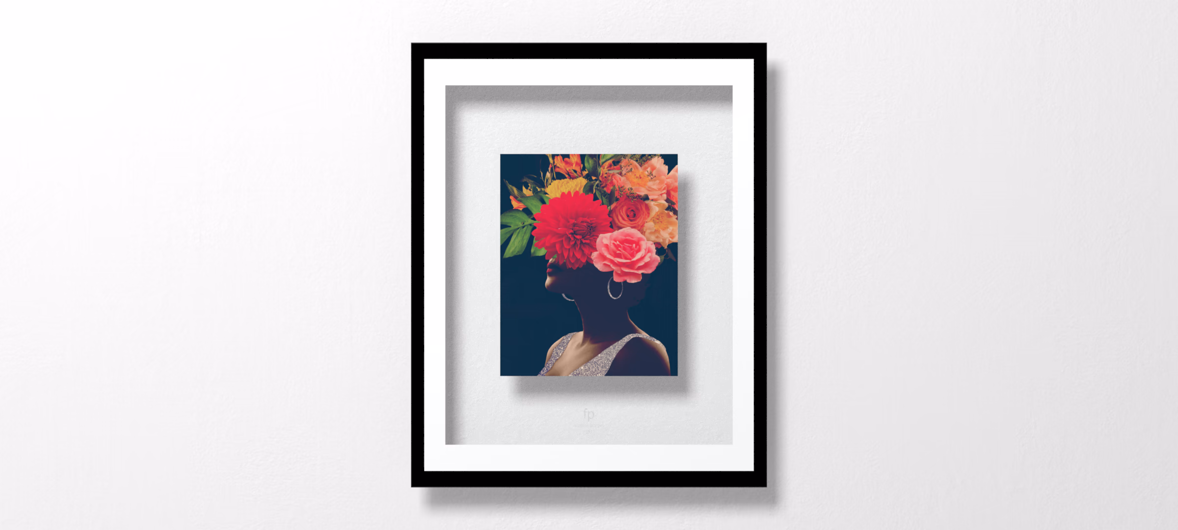Fleur Collage I by Victoria Borges
