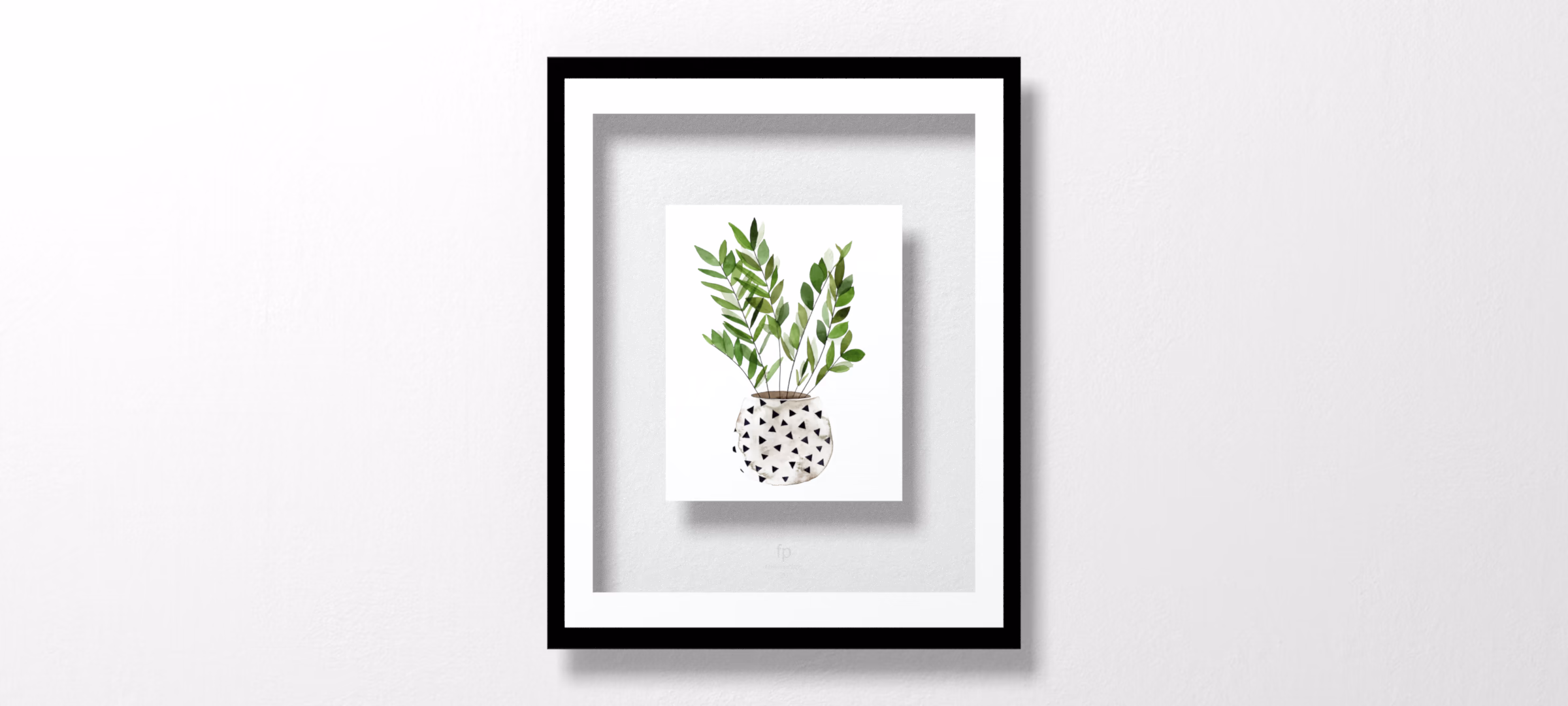 Plant in a Pot III by Melissa Wang