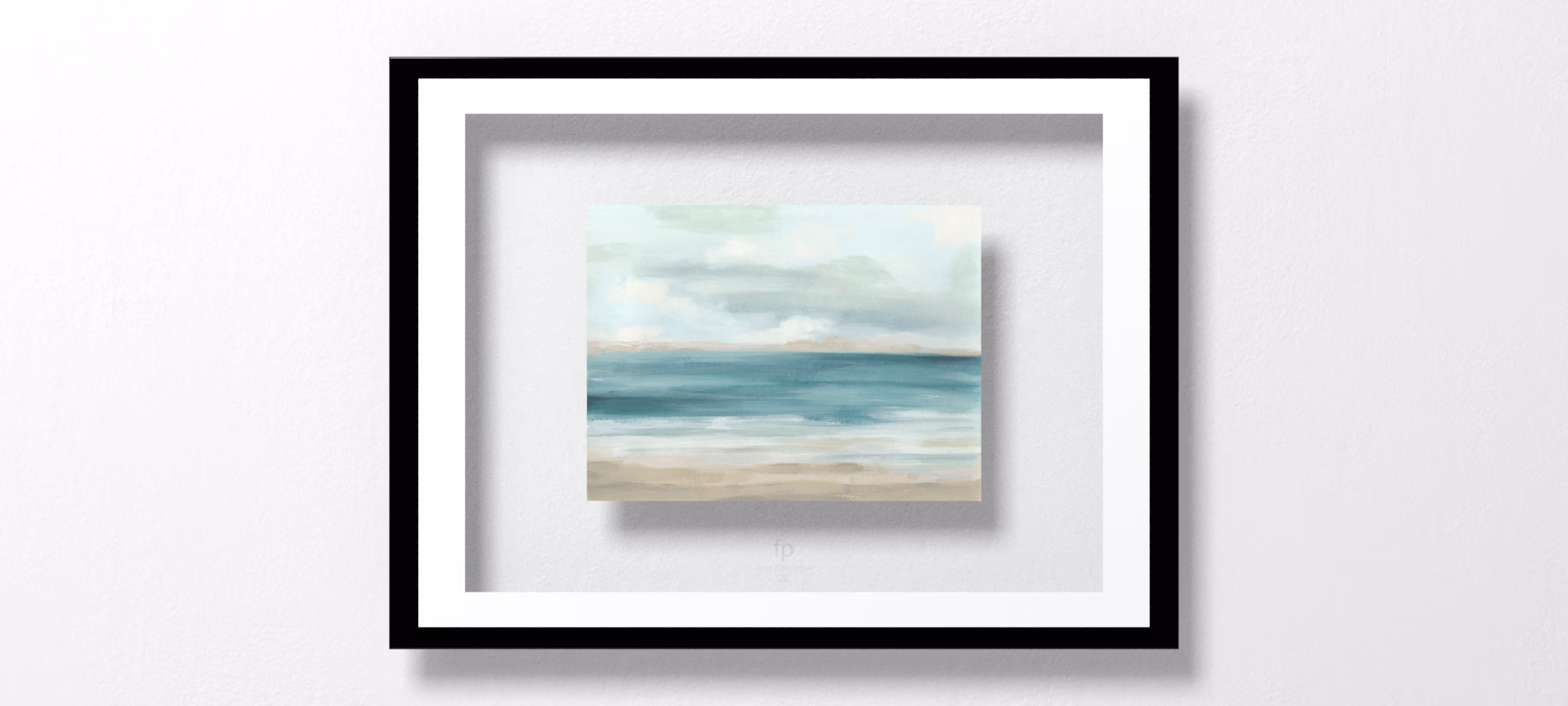 Sand and Sky I by June Erica Vess