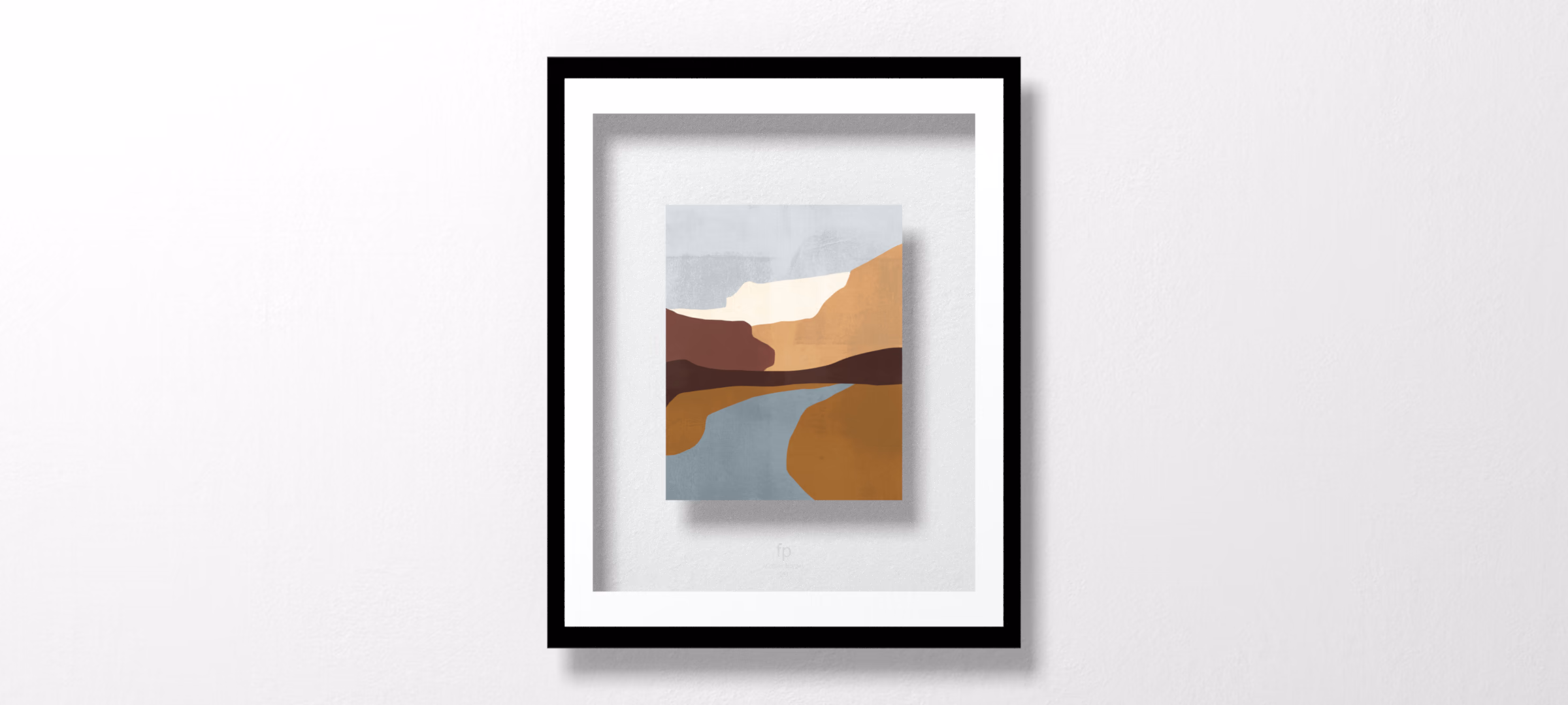 Sedona Colorblock IV by Victoria Borges
