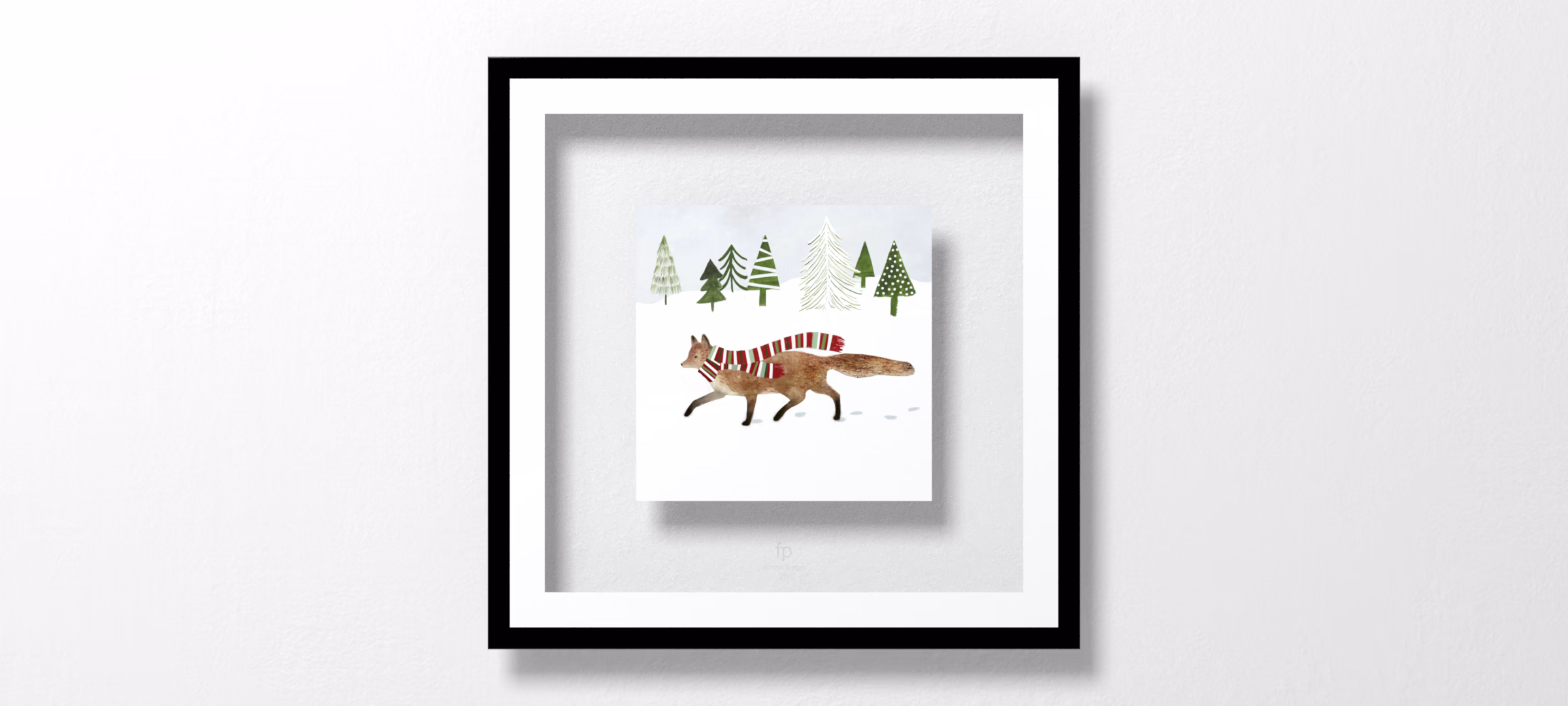 Woodland Christmas II by Victoria Borges