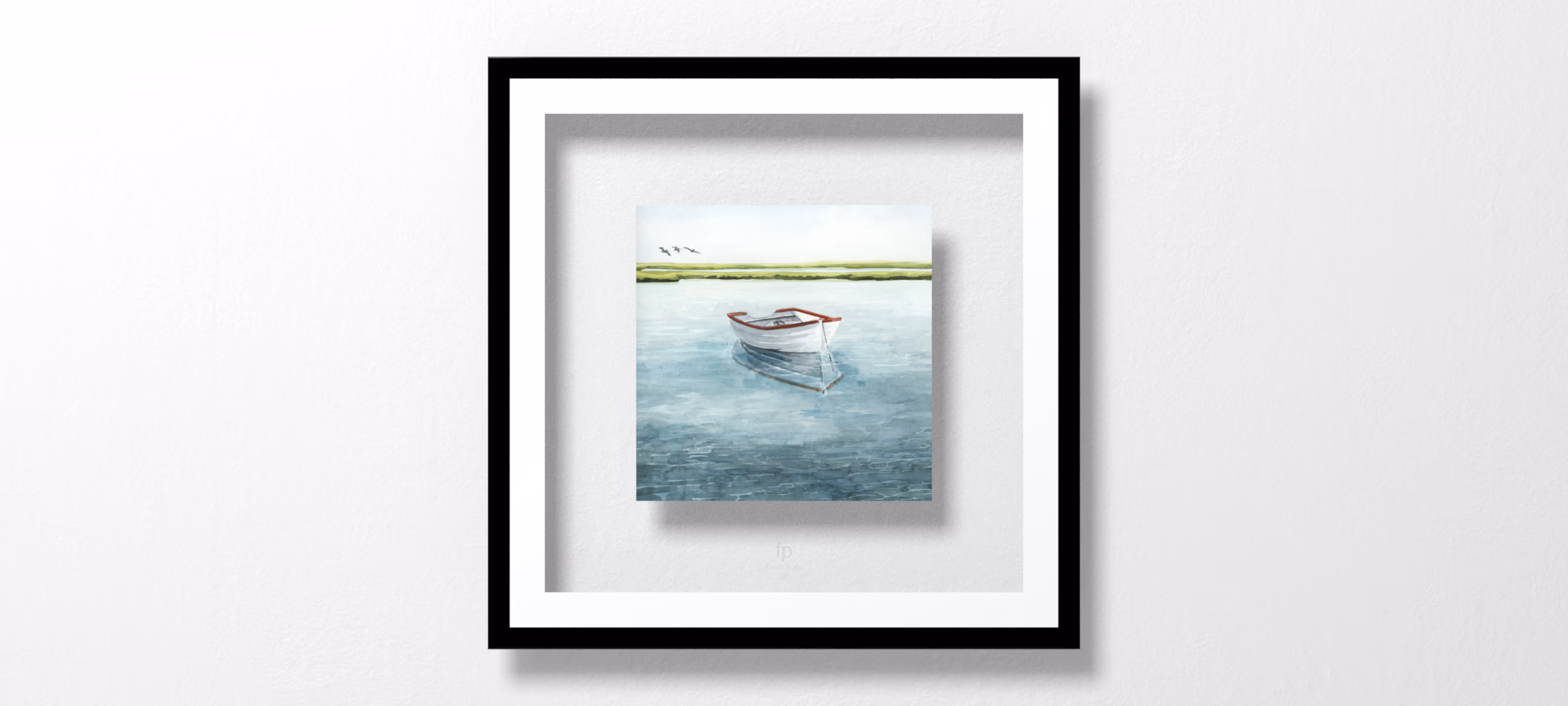 Anchored Bay II by Grace Popp