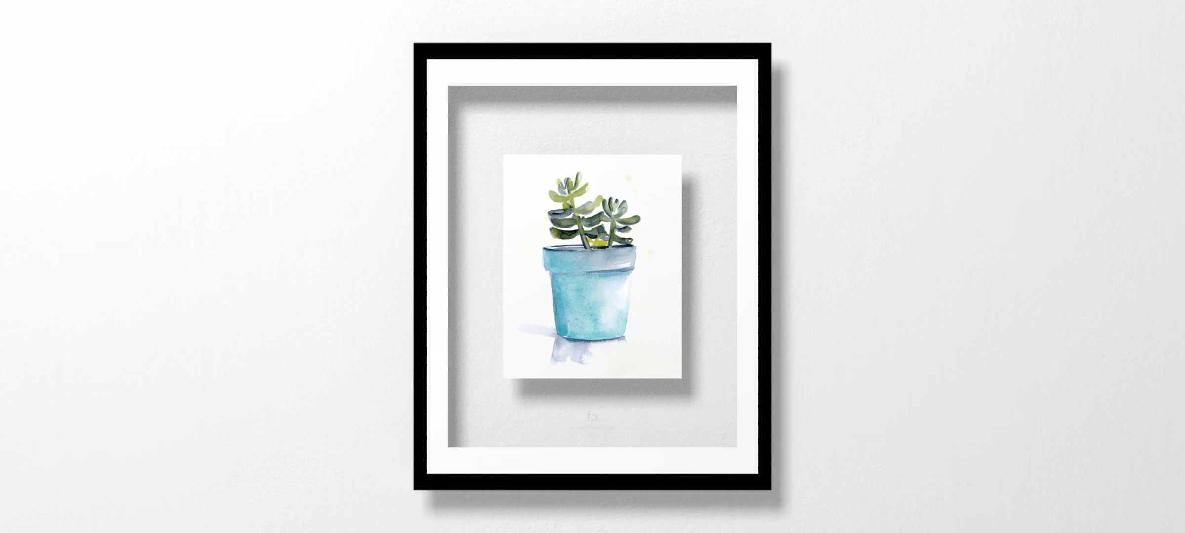 Potted Succulent II by Jennifer Paxton Parker