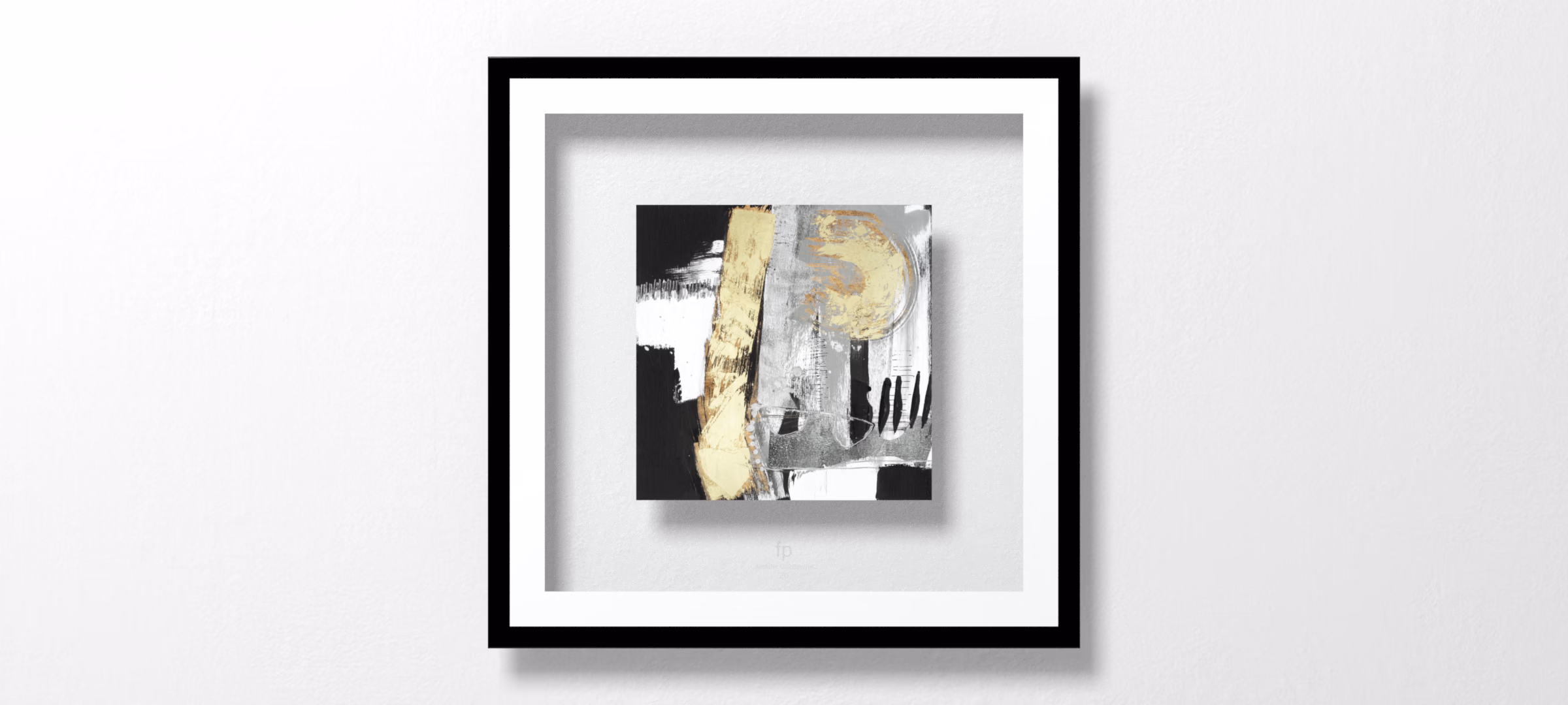 Golden Strokes II by Jennifer Goldberger