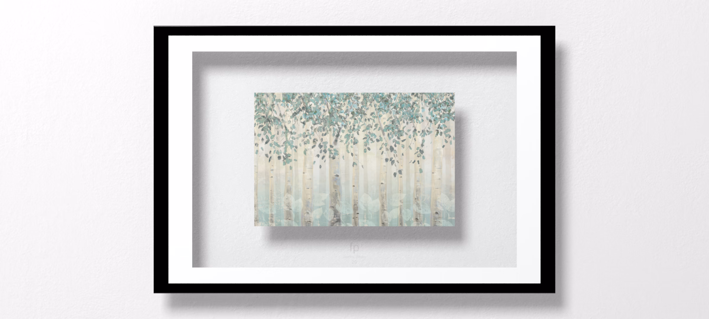 Dream Forest I Silver Leaves by James Wiens