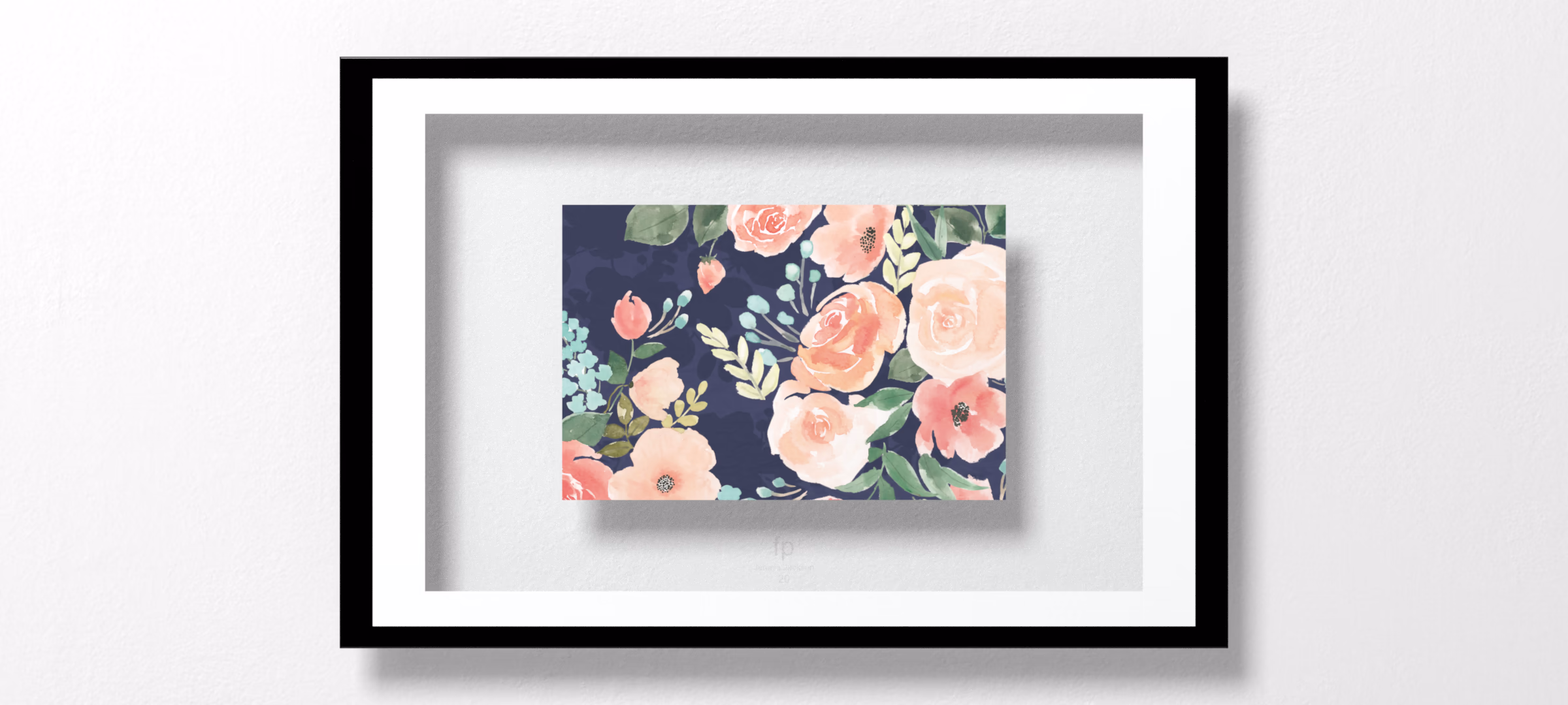 Blooming Delight III Blue by Jenaya Jackson