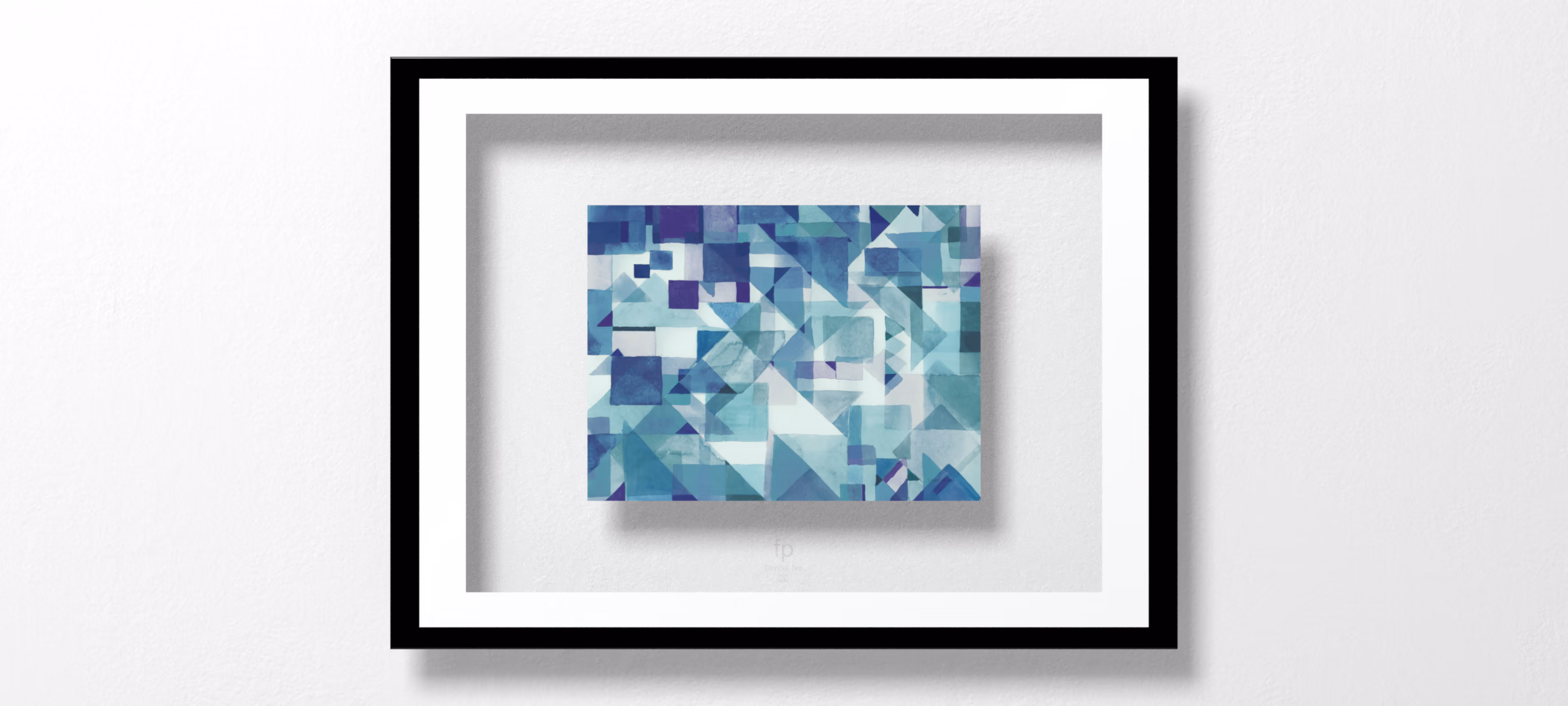 Try Angles II Blue by Danhui Nai