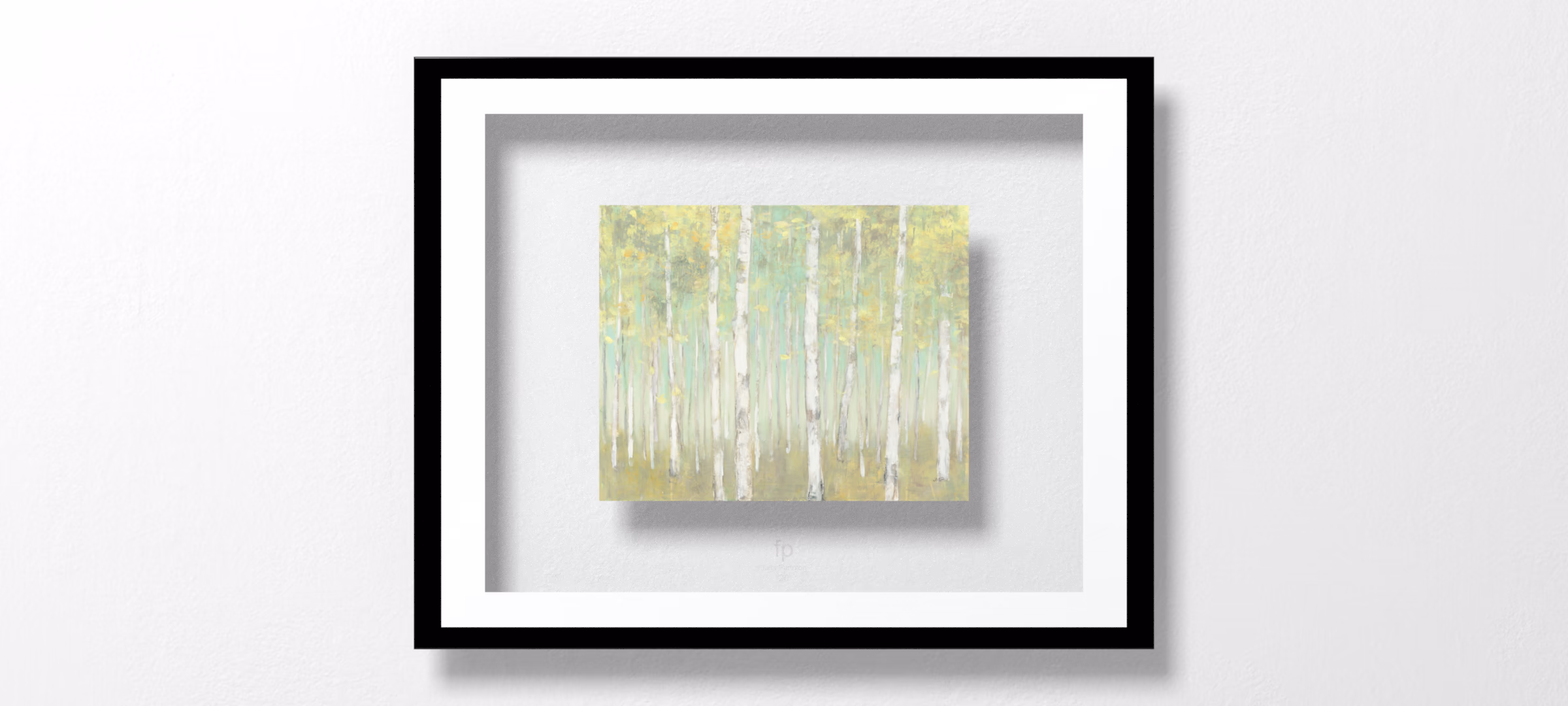 Sylvan Birches by Julia Purinton