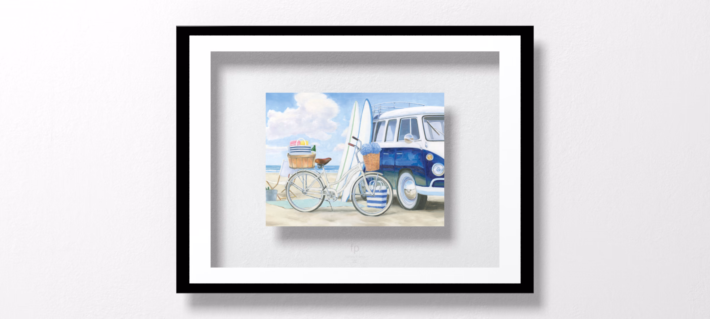 Beach Time I Crop by James Wiens
