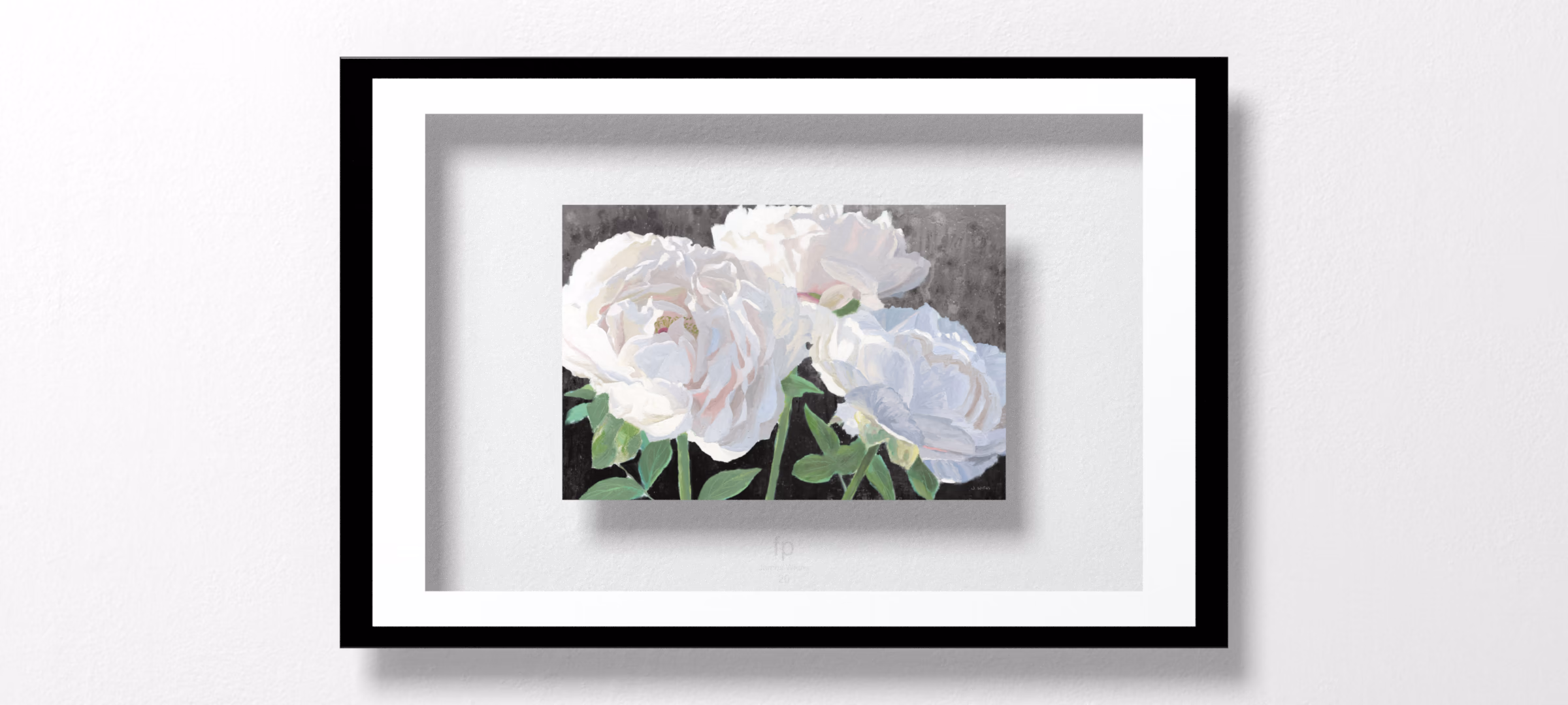 Essence of June I Black by James Wiens