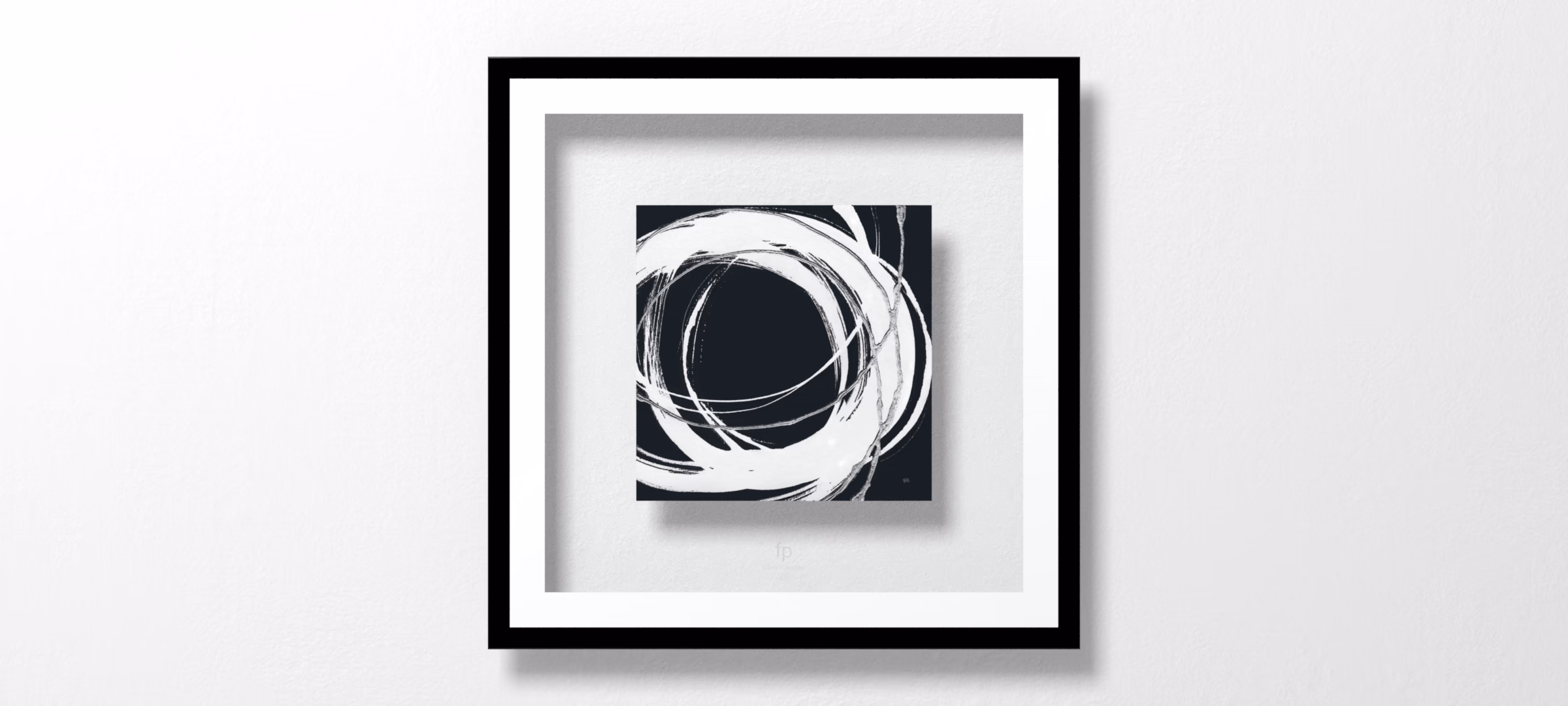 Gilded Enso II BW by Chris Paschke