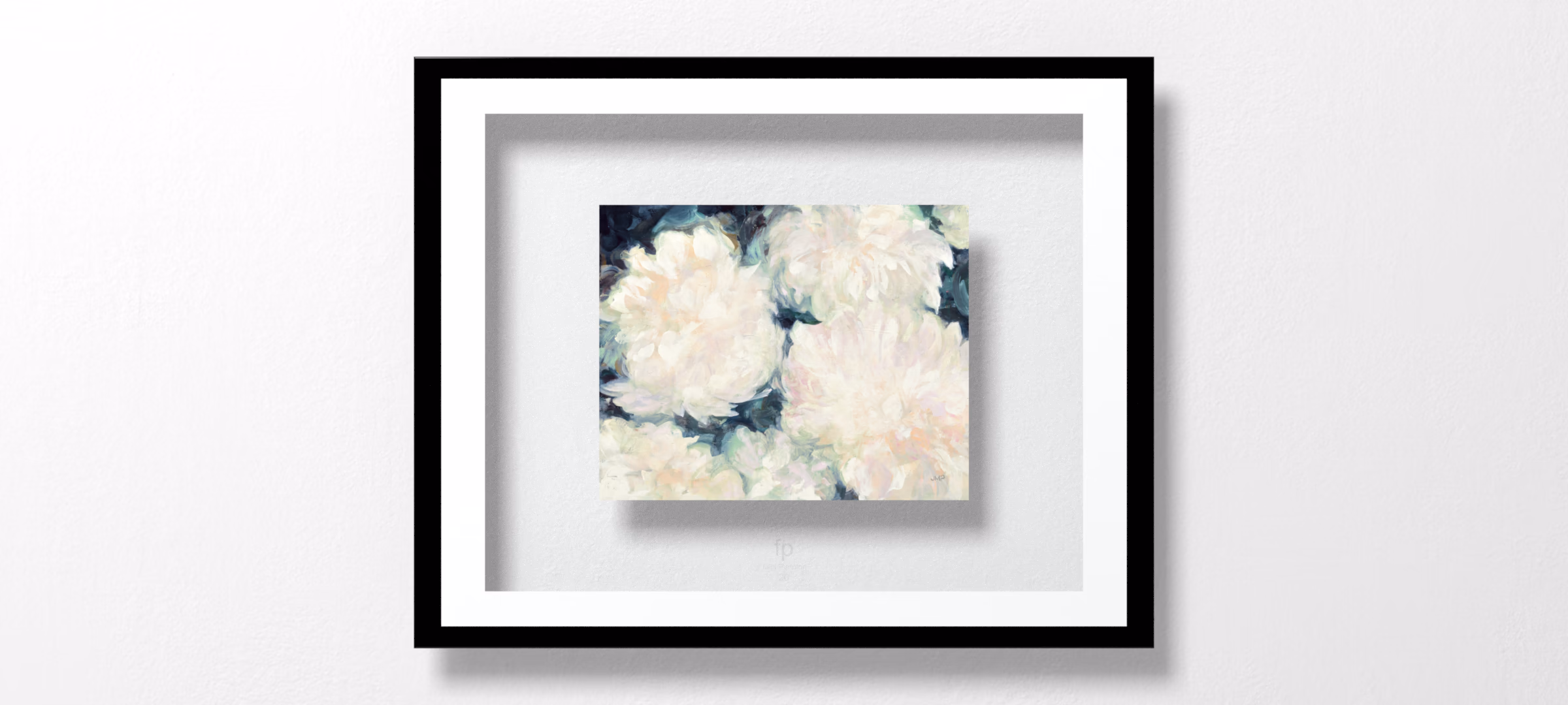 Blushing Summer I Navy by Julia Purinton