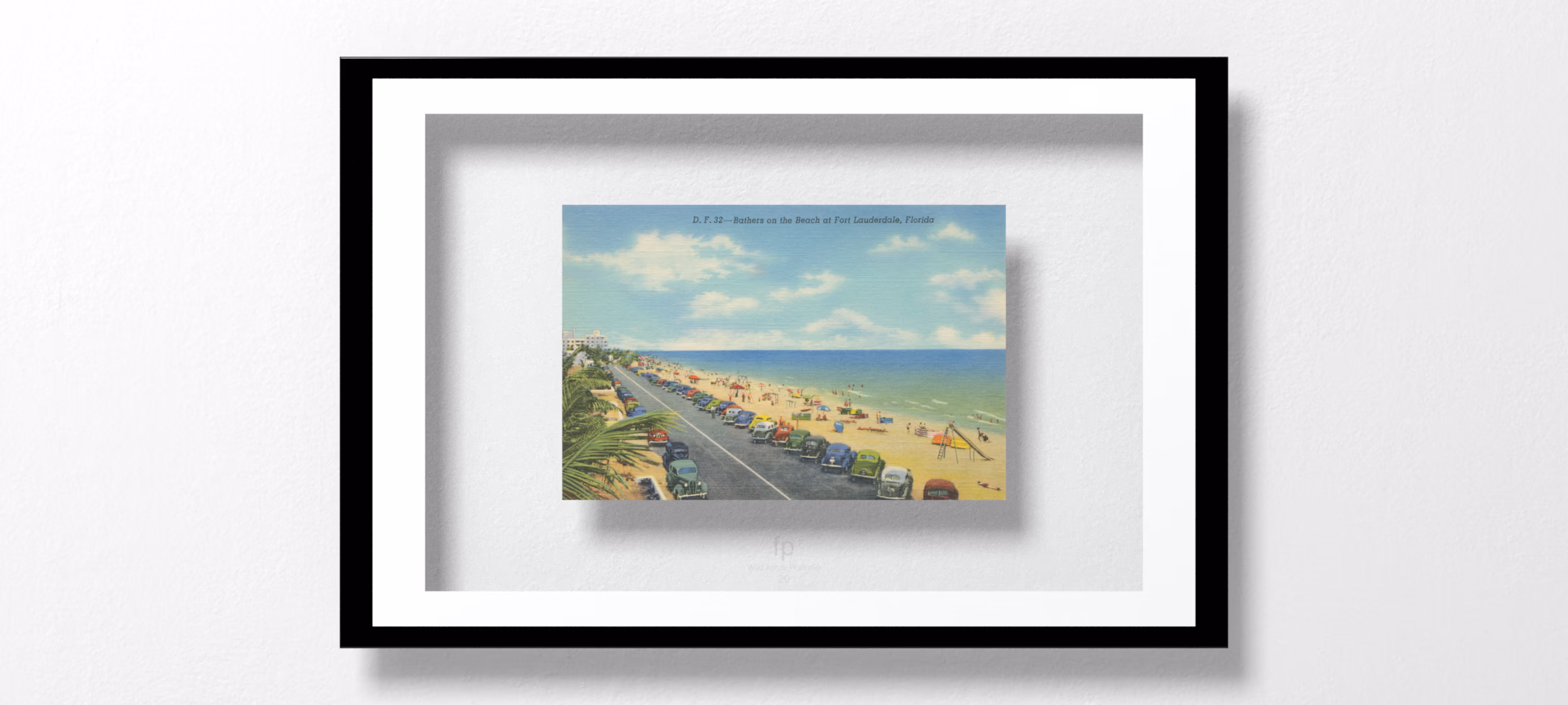 Beach Postcard II by Wild Apple Portfolio