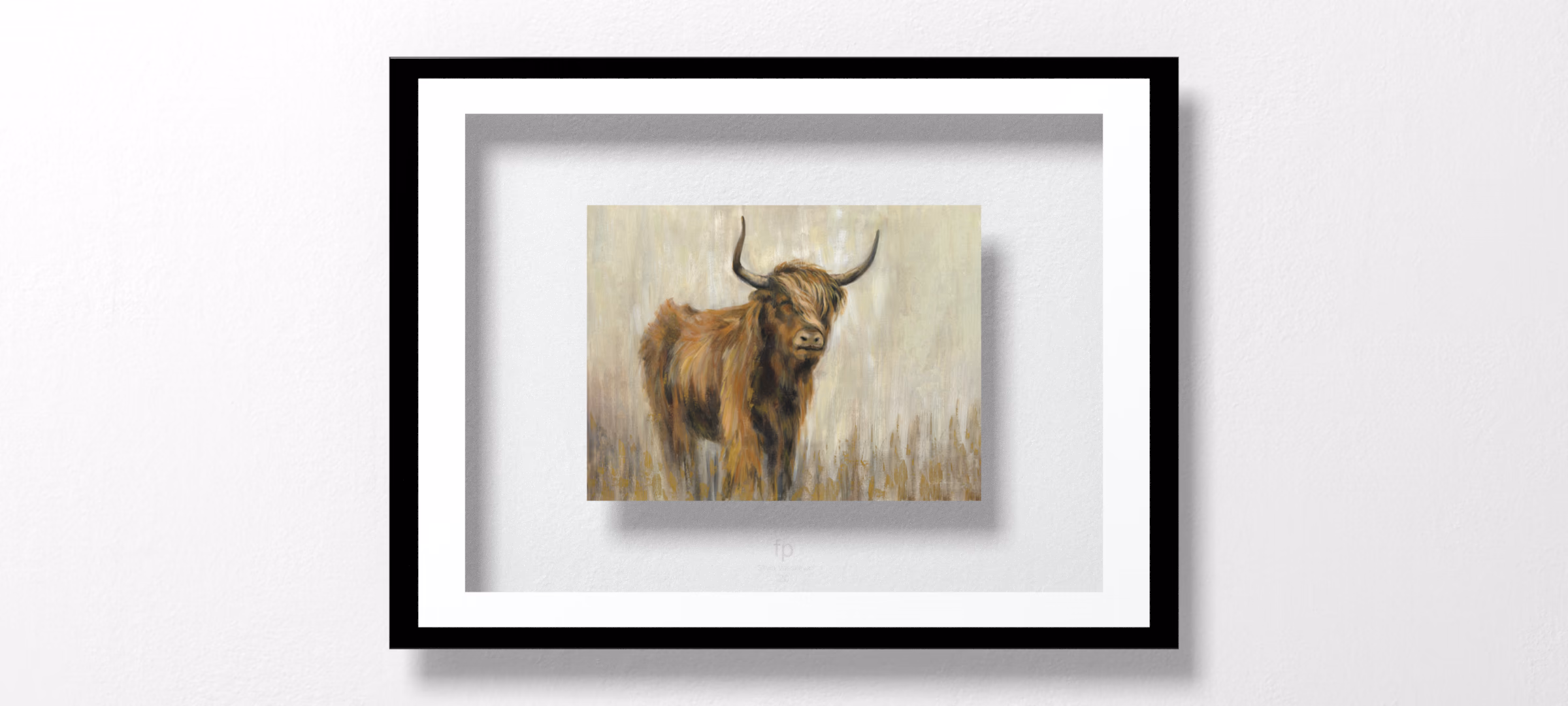 Highland Mountain Cow by Silvia Vassileva