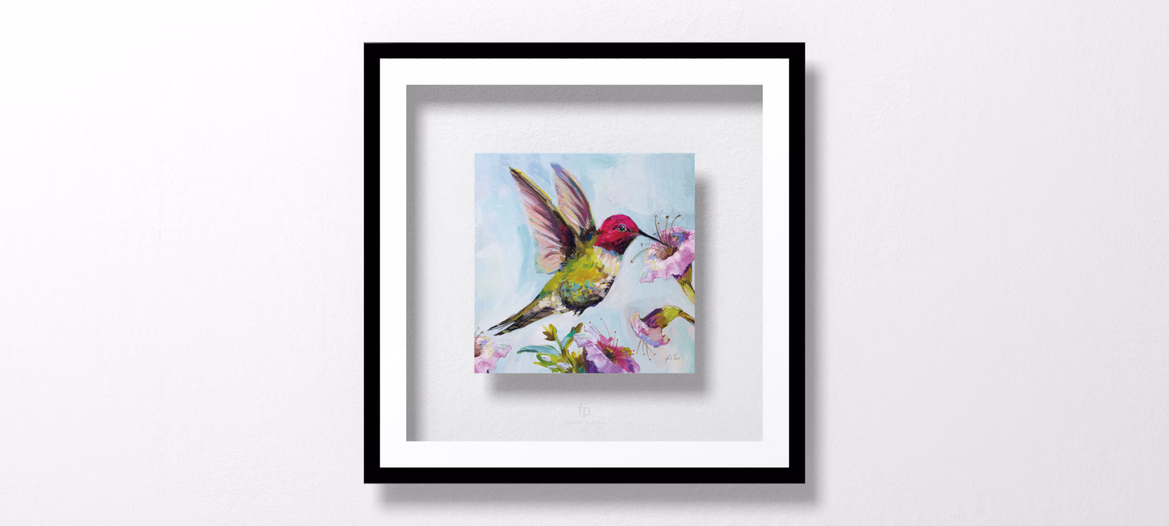 Hummingbird I Florals by Jeanette Vertentes
