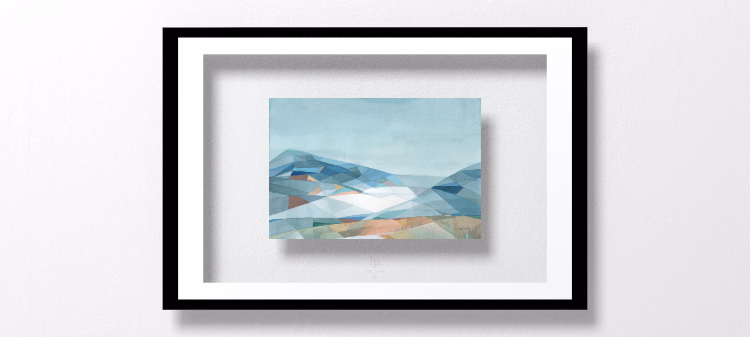 Geometric Mountain by Danhui Nai