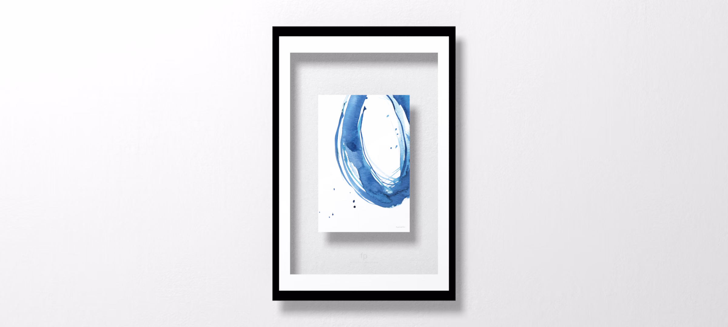 Bold Blue II by Mercedes Lopez Charro