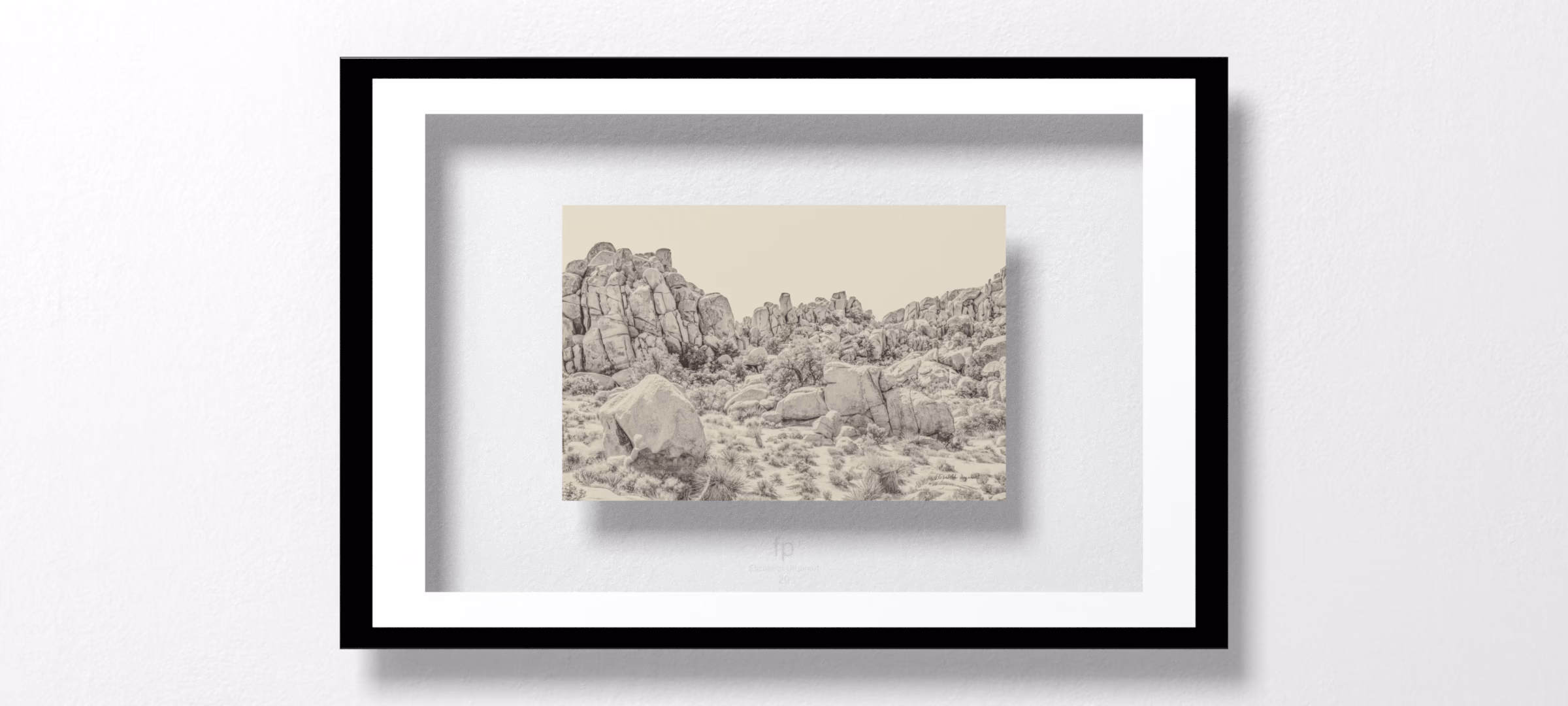 Joshua Tree V Neutral by Elizabeth Urquhart