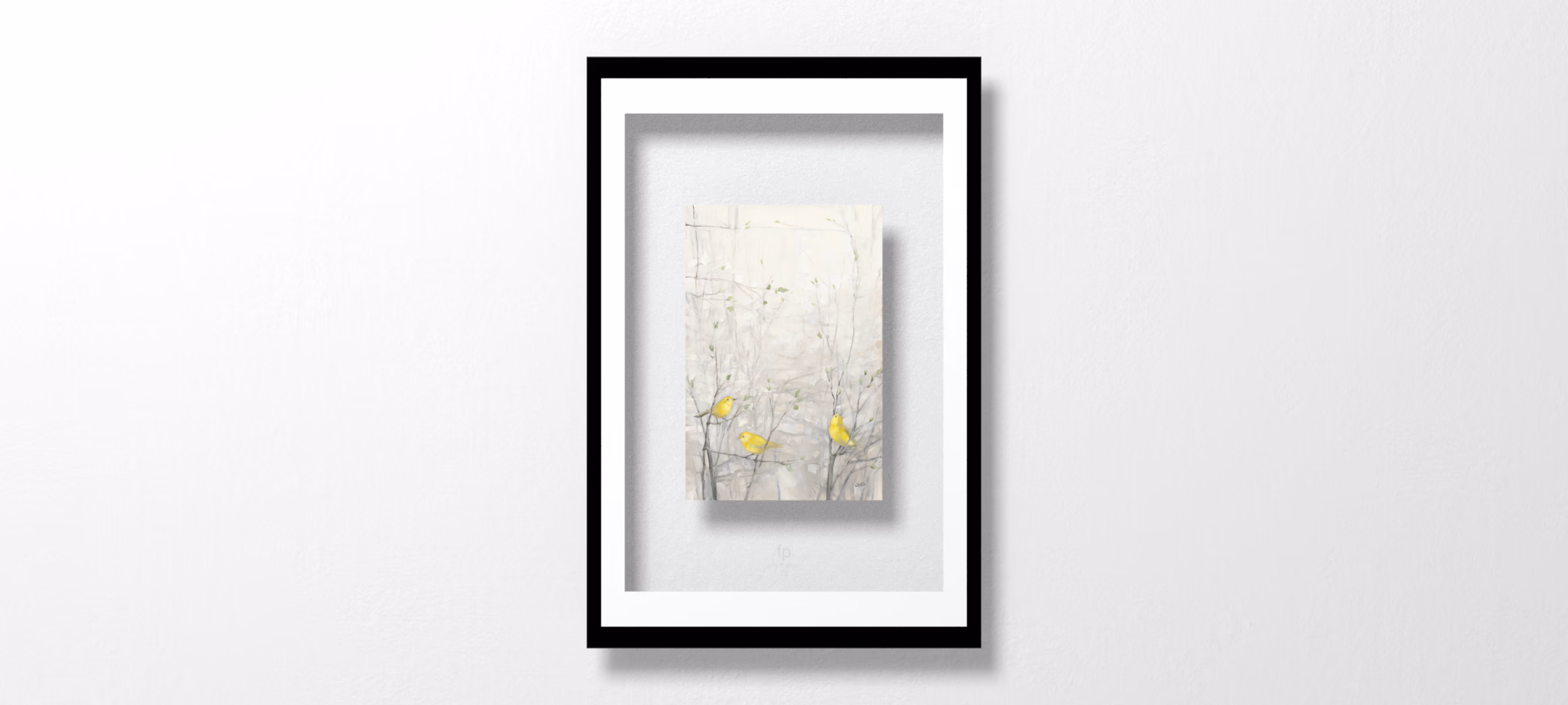 Birds in Trees I by Julia Purinton