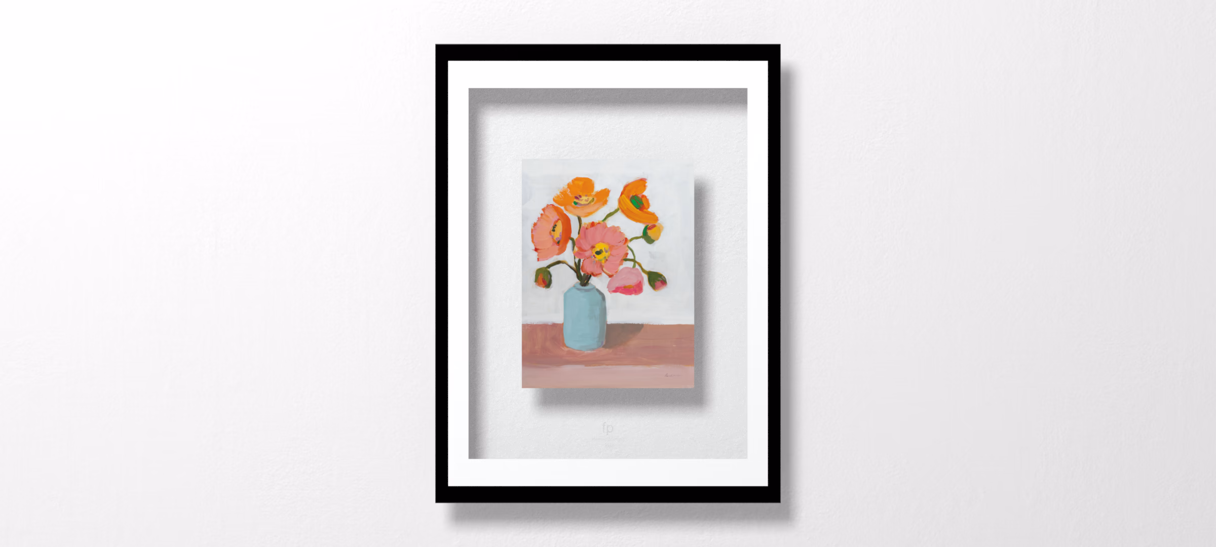 Sorbet Poppies II by Pamela Munger