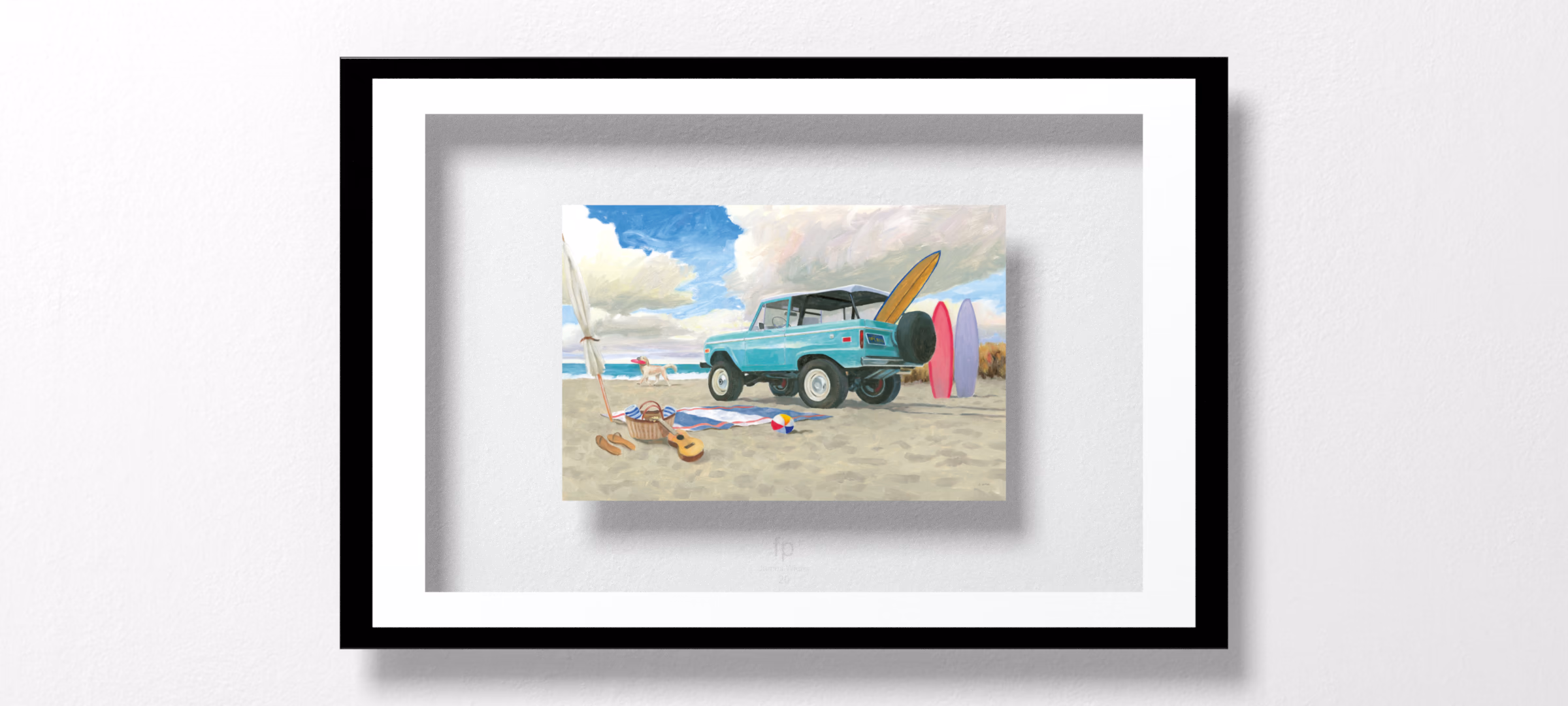 Beach Ride I by James Wiens